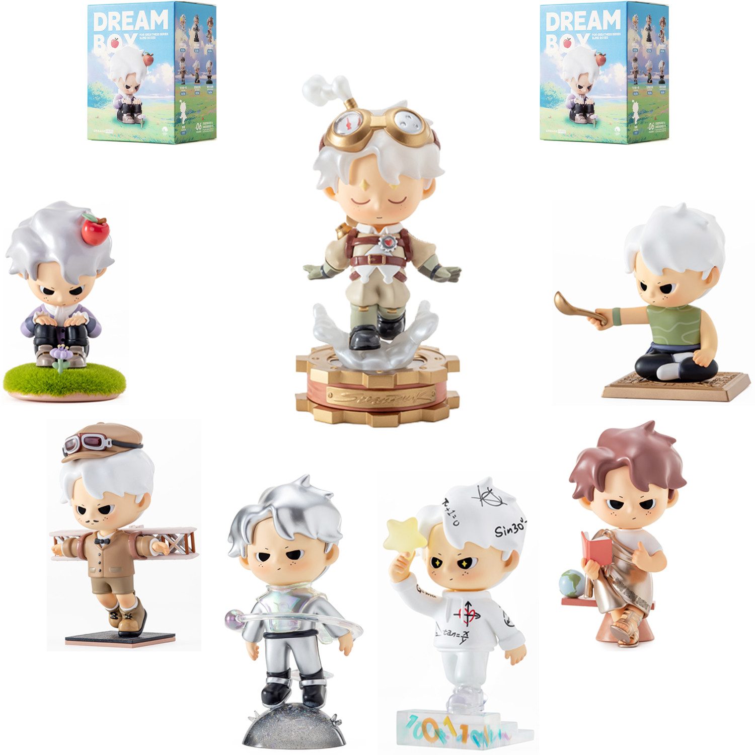 DREAME MART Actionfigur DREAM BOY Greatness Series - Blind Box Sammelfiguren Limited, Eine Packung - enthält eine zufällige Figur