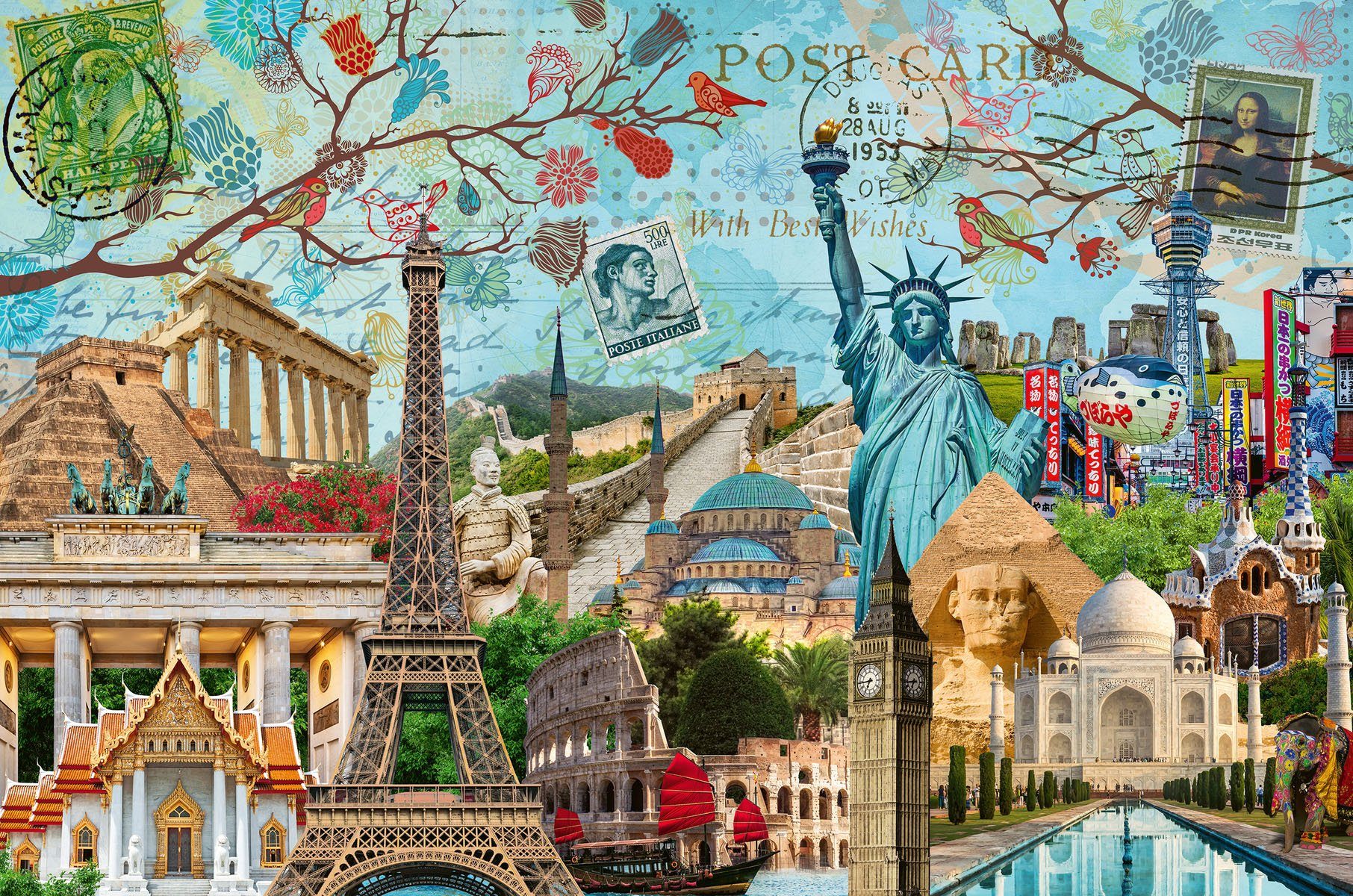 Ravensburger Puzzle Big City Collage, 5000 Puzzleteile, Made in Germany