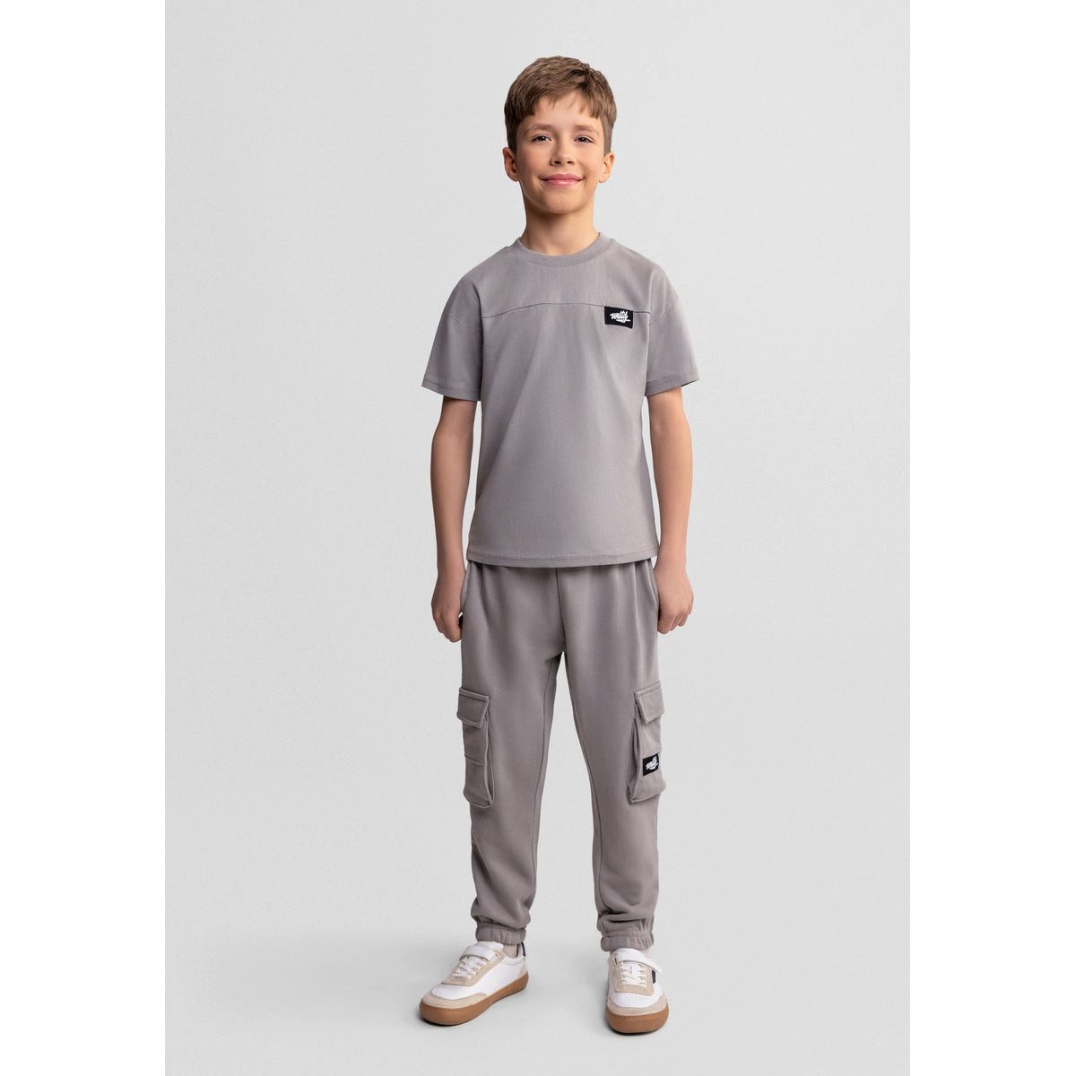 MINOTI Shirt & Hose für Jungen (Set, 2-tlg., mit Jogginghose) Cargotaschen – Bild 2 von 5