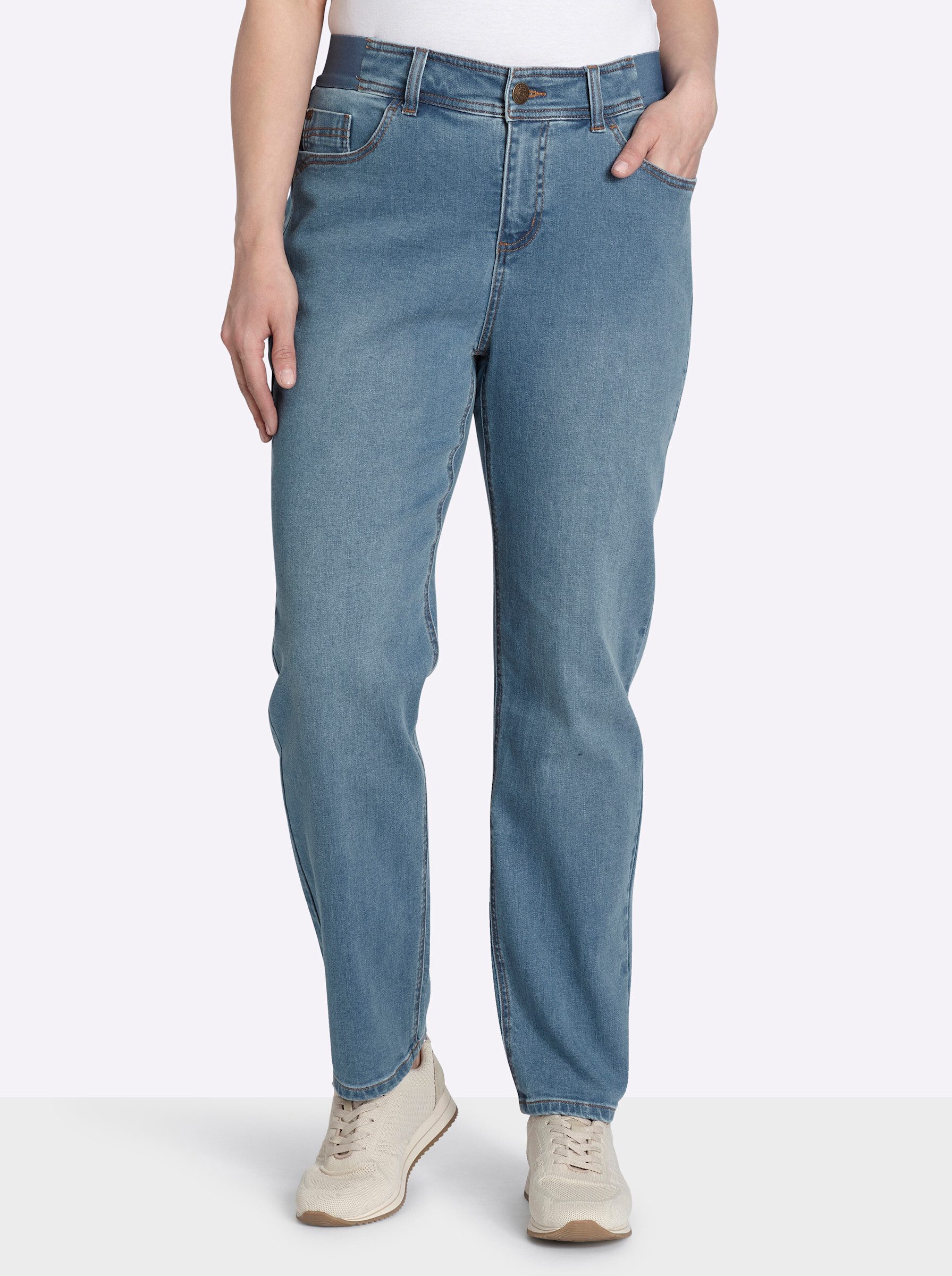 Sheego Bequeme Jeans Jeans normal