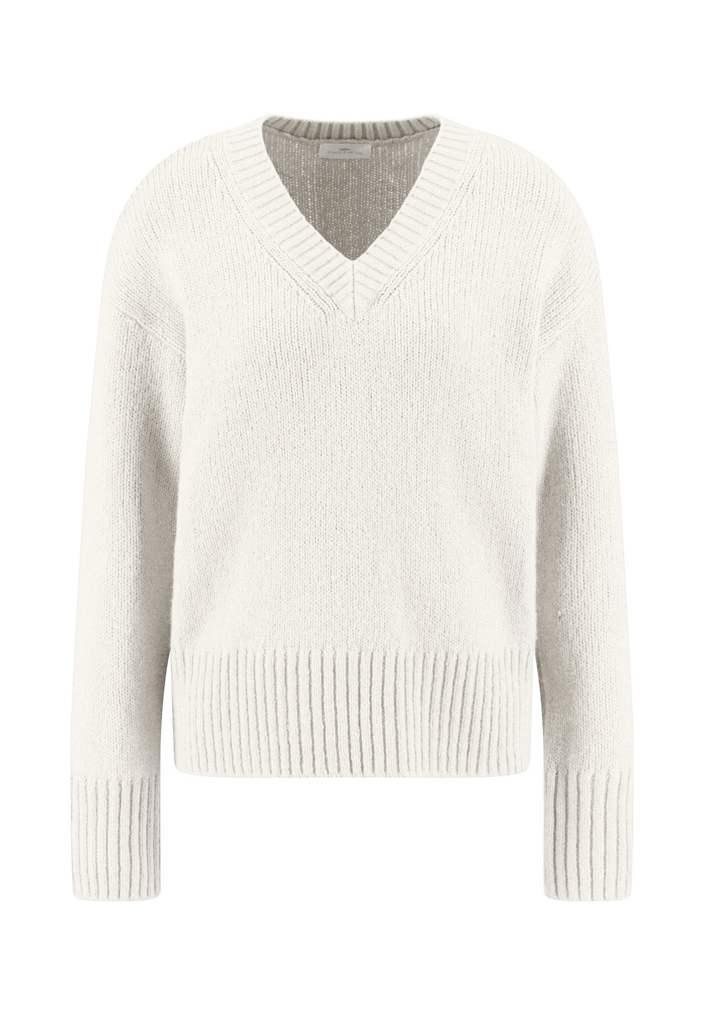 FYNCH-HATTON Вязаные свитера PULLOVER V-NECK SOFT