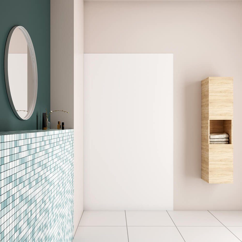 duschspa Duschrückwand 3mm wasserdichte Wandpaneele PE-Aluminiumpaneele, (S günstig online kaufen