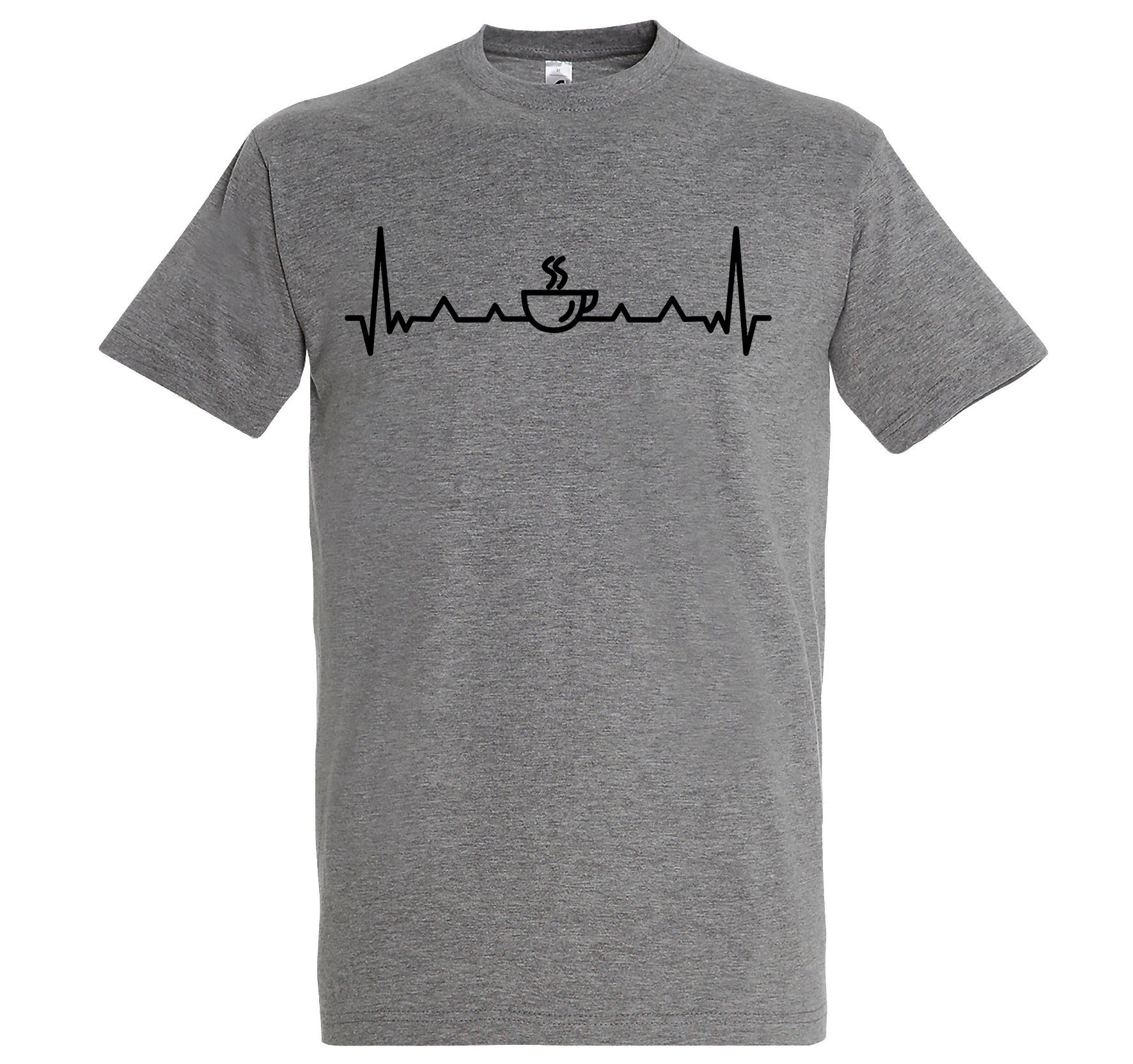 Youth Designz Print-Shirt Herren T-Shirt Heartbeat günstig online kaufen
