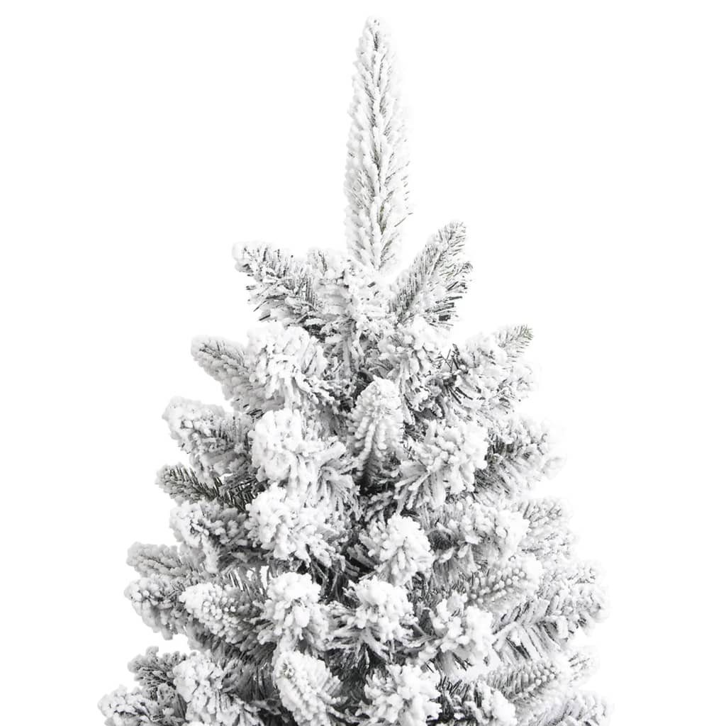 Weihnachtsbaum 150 cm Künstlicher PVC&PE Beschneit furnicato