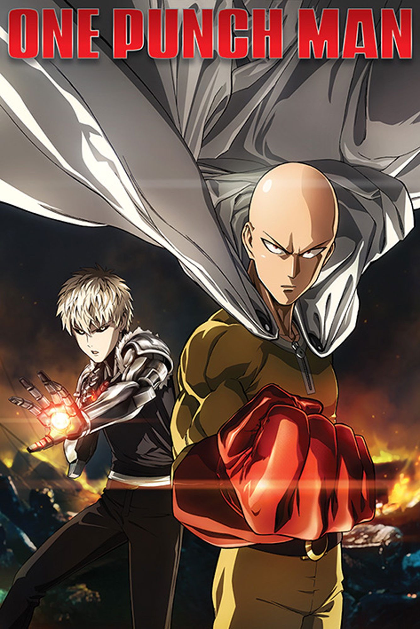 Poster One Punch Man - Poster - Destruction