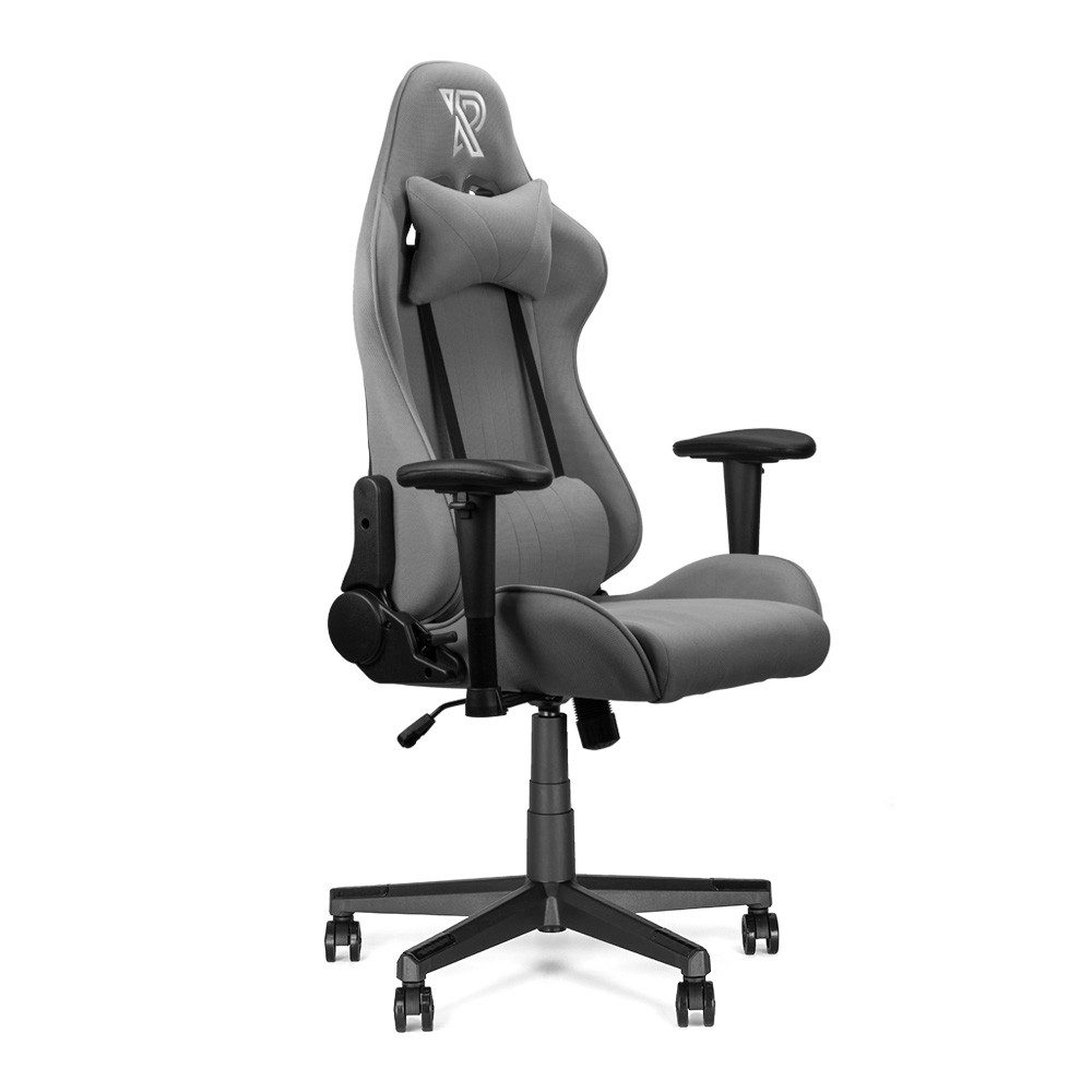 Ranqer Gaming-Stuhl Felix, Stoffbezug grau, Racing-Design