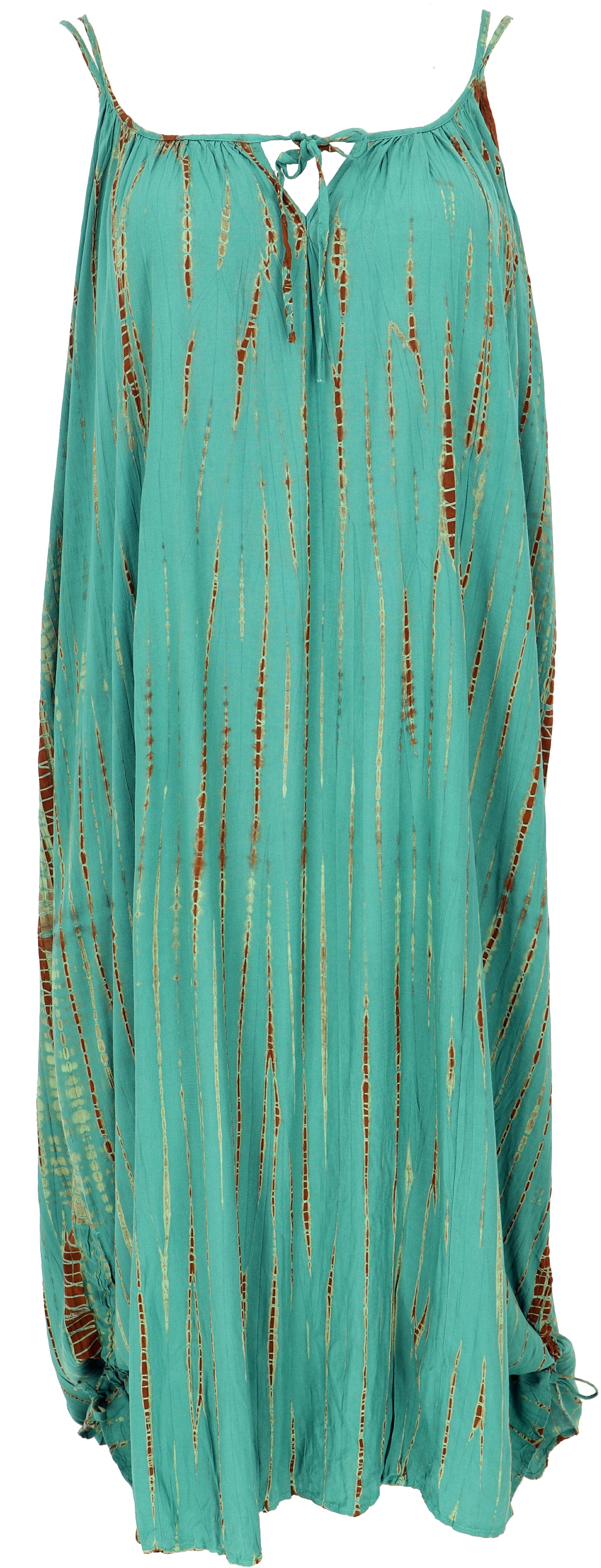 Guru-Shop Midikleid Batik Maxikleid, Boho Strandkleid, günstig online kaufen