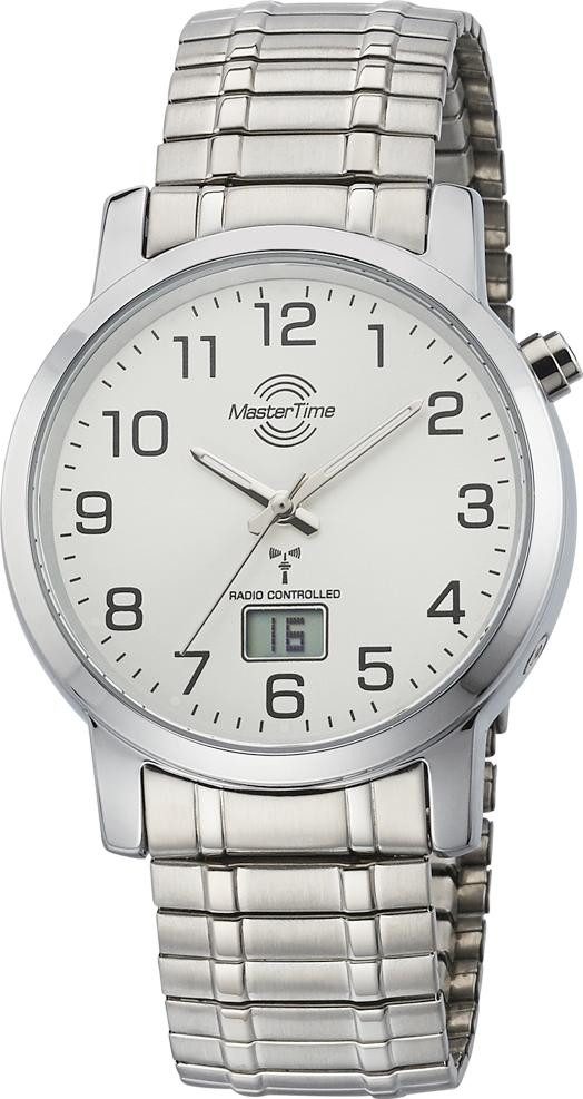 MASTER TIME Quarzuhr Funk Basic Herrenfunkuhr