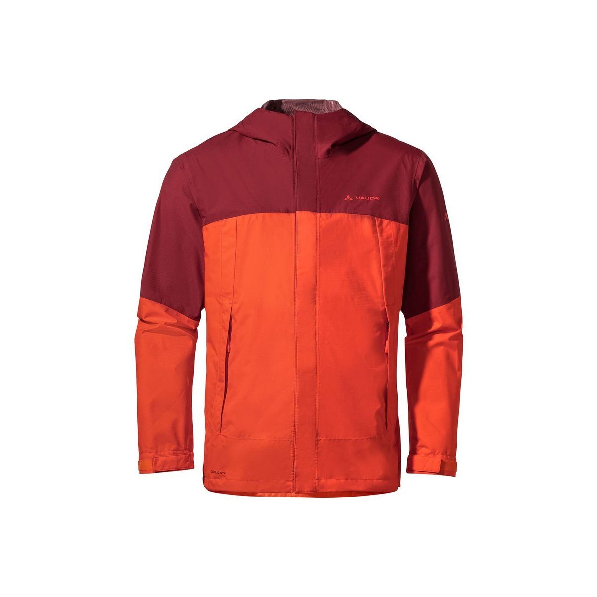 red Funktionsjacke VAUDE rot glowing sonstiges (1-St)