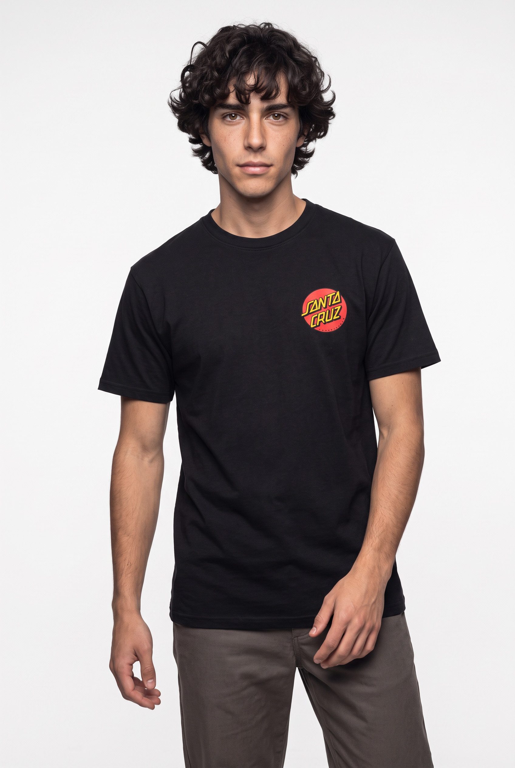 Santa Cruz T-Shirt CLASSIC DOT CHEST T-SHIRT