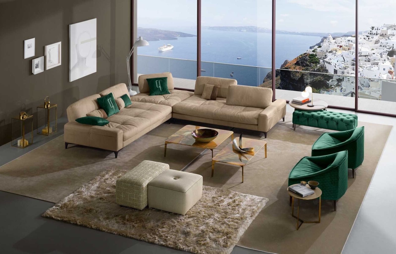 Xlmoebel Ecksofa Leder Ecksofa in L-Form von Prianera – elegantes Design und Komfort, Ecksofa, Hergestellt in Europa
