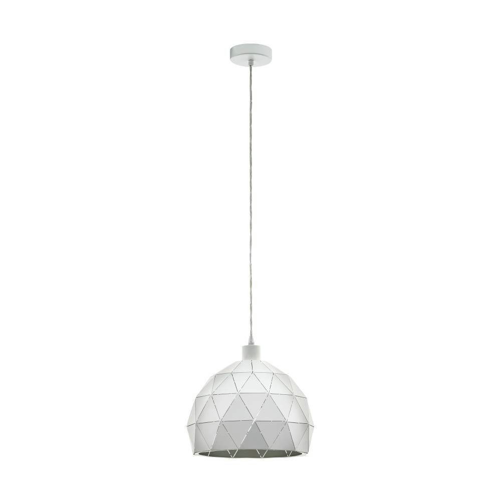 EGLO Hängeleuchte ROCCAFORTE, Dimmfunktion, ohne Leuchtmittel, Hängeleuchte - H110 x Ø40 cm - für Esszimmer, Küche, Wohnzimmer