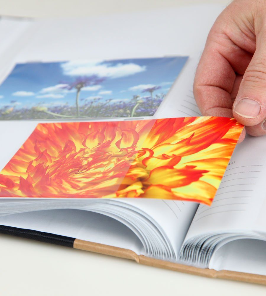 IDEAL TREND Fotoalbum Ideal in Album für Foto 300 F Fotos Rot Chapter mit 10x15 cm Einsteckalbum