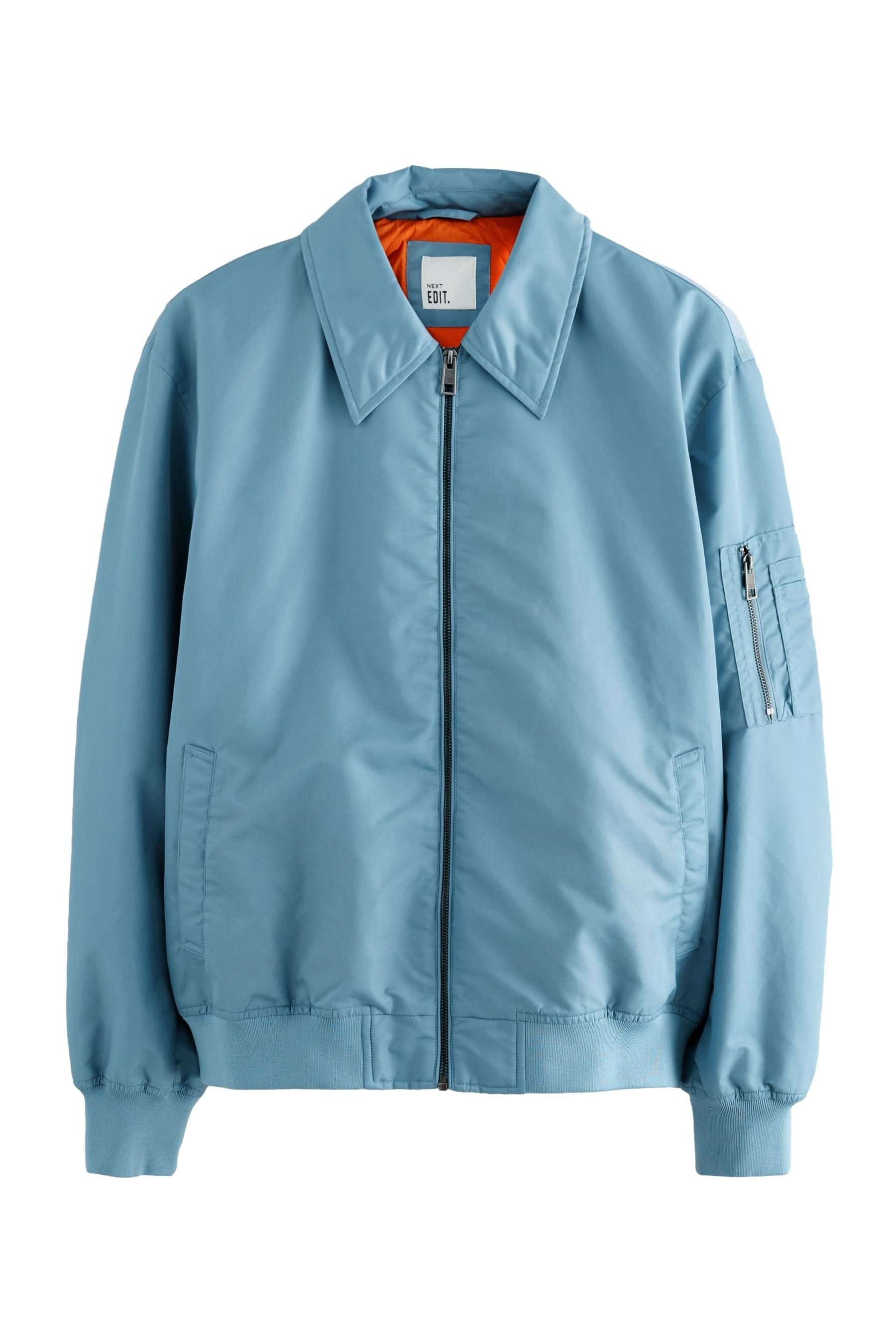 Bomberjacke Edit gesteppte Bomberjacke mit Kragen