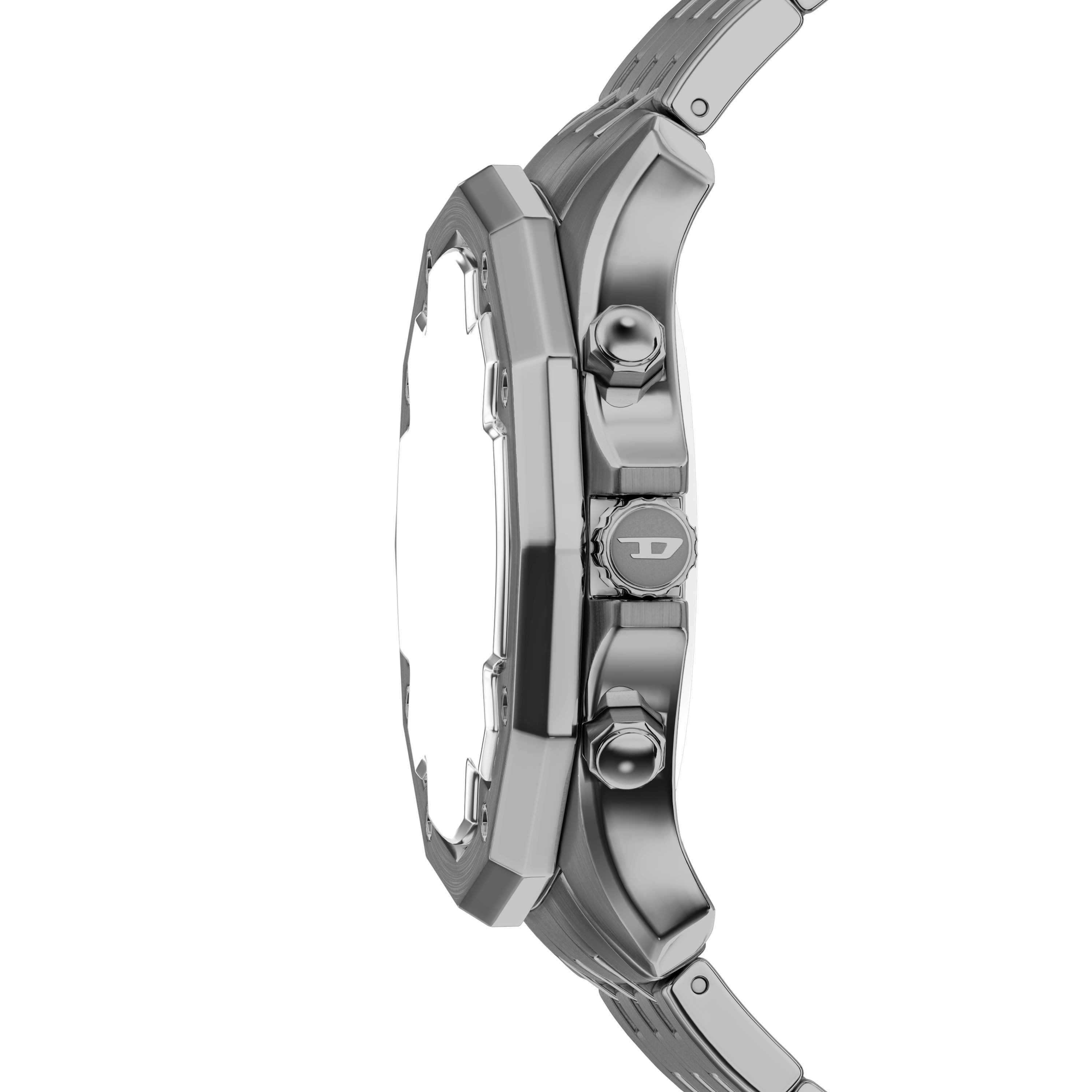 Diesel Chronograph STINGER DZ4708, Quarzuhr, Armbanduhr, Herrenuhr, Edelstahlarmband, analog