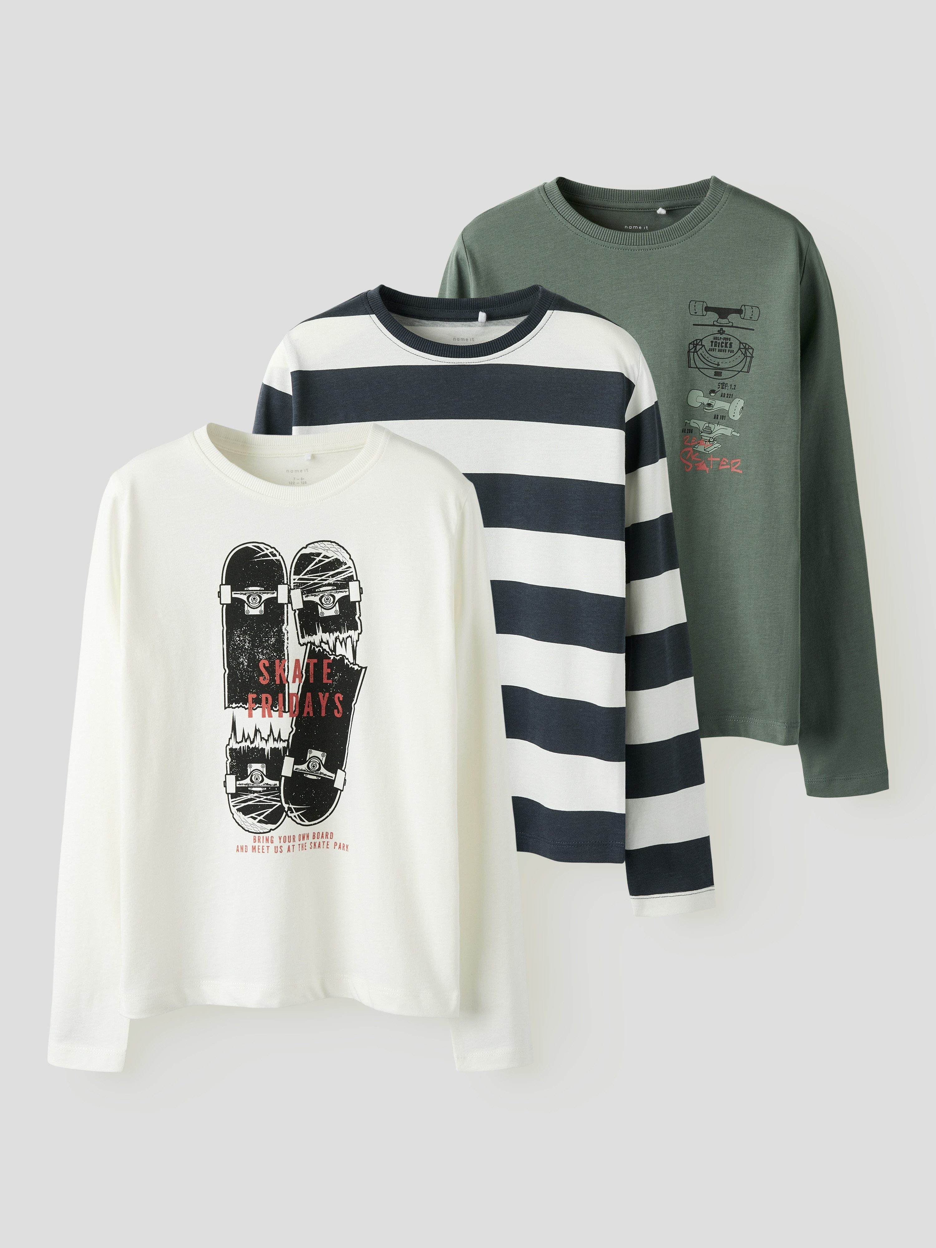 Name It Langarmshirt NKMNIKOLAI 3P LS günstig online kaufen