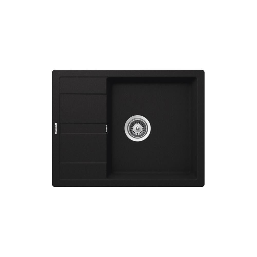 Schock Granitspüle Schock Einbauspüle Cristalite Manhattan D-100 A, 0/0 cm