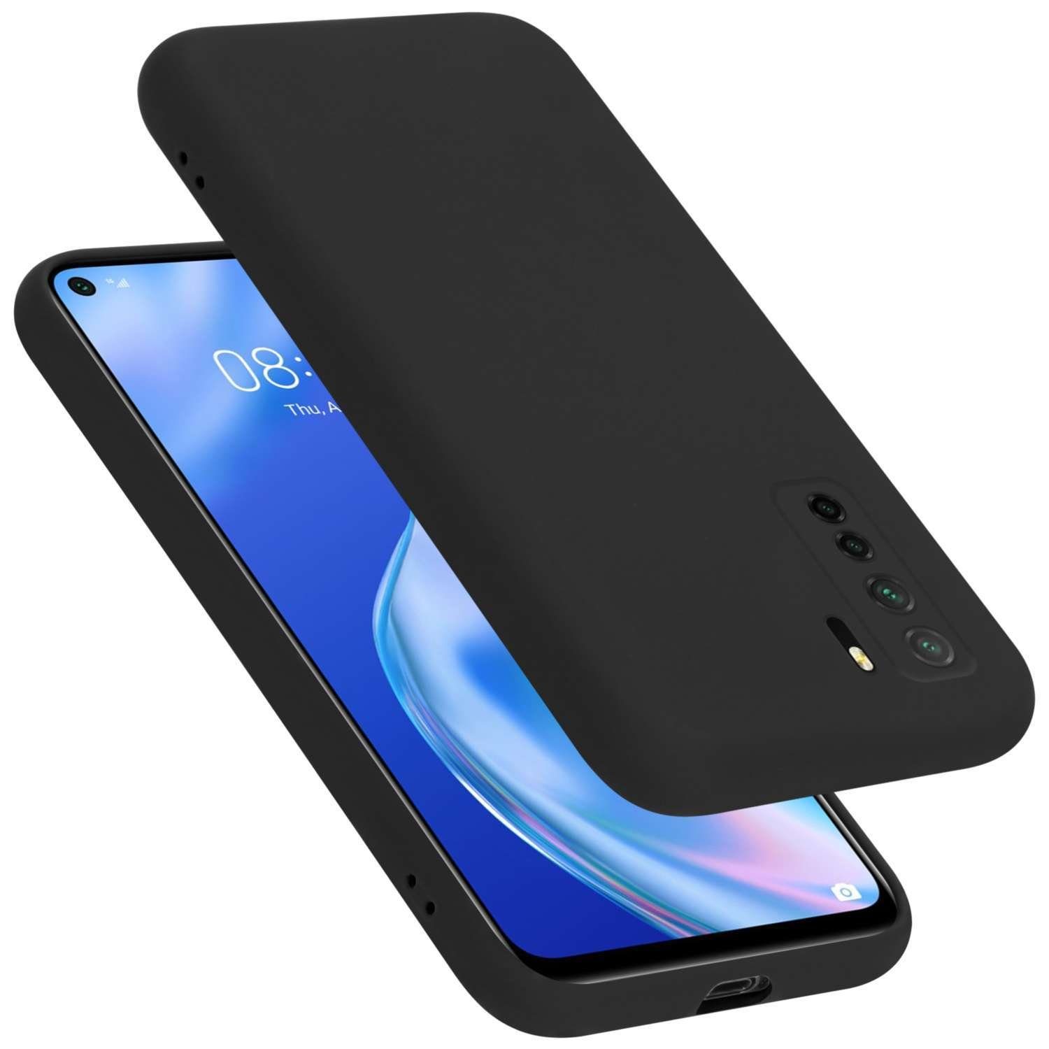 Cadorabo Handyhülle für Huawei P40 LITE 5G / NOVA 7 SE Hülle Huawei P40 LITE 5G / NOVA 7 SE, Flexible Hülle TPU Silikon Schutzhülle Back Cover Case