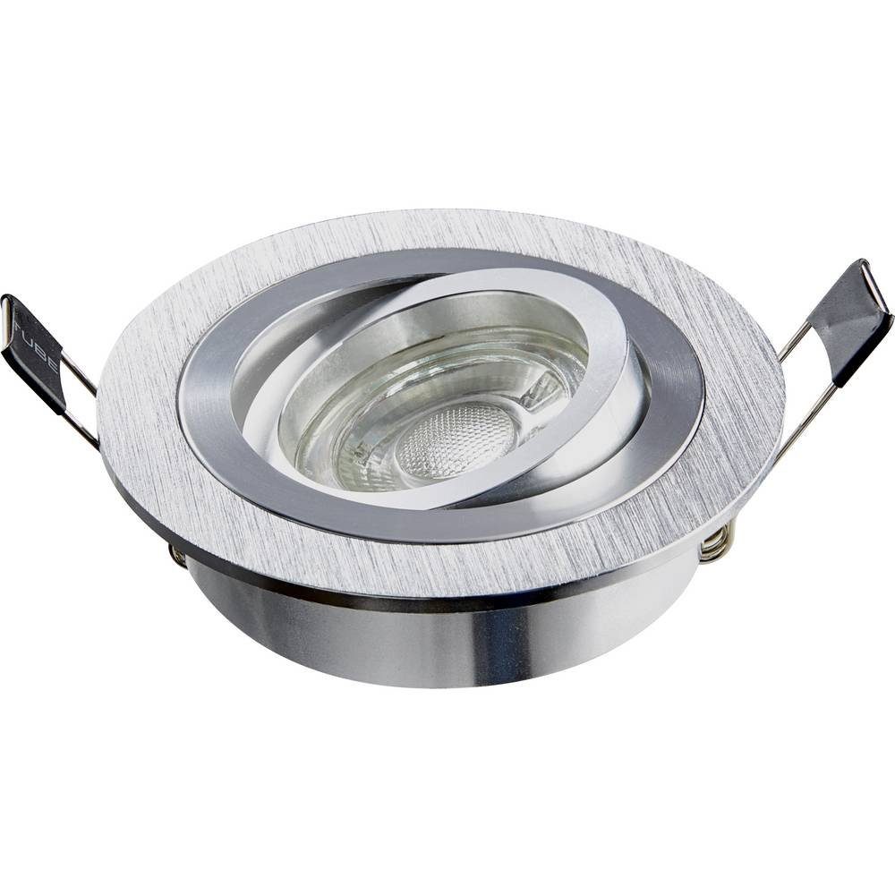 HEITRONIC LED Einbauleuchte Einbaustrahler GU10/GU5.3, max. 8W LED, rund