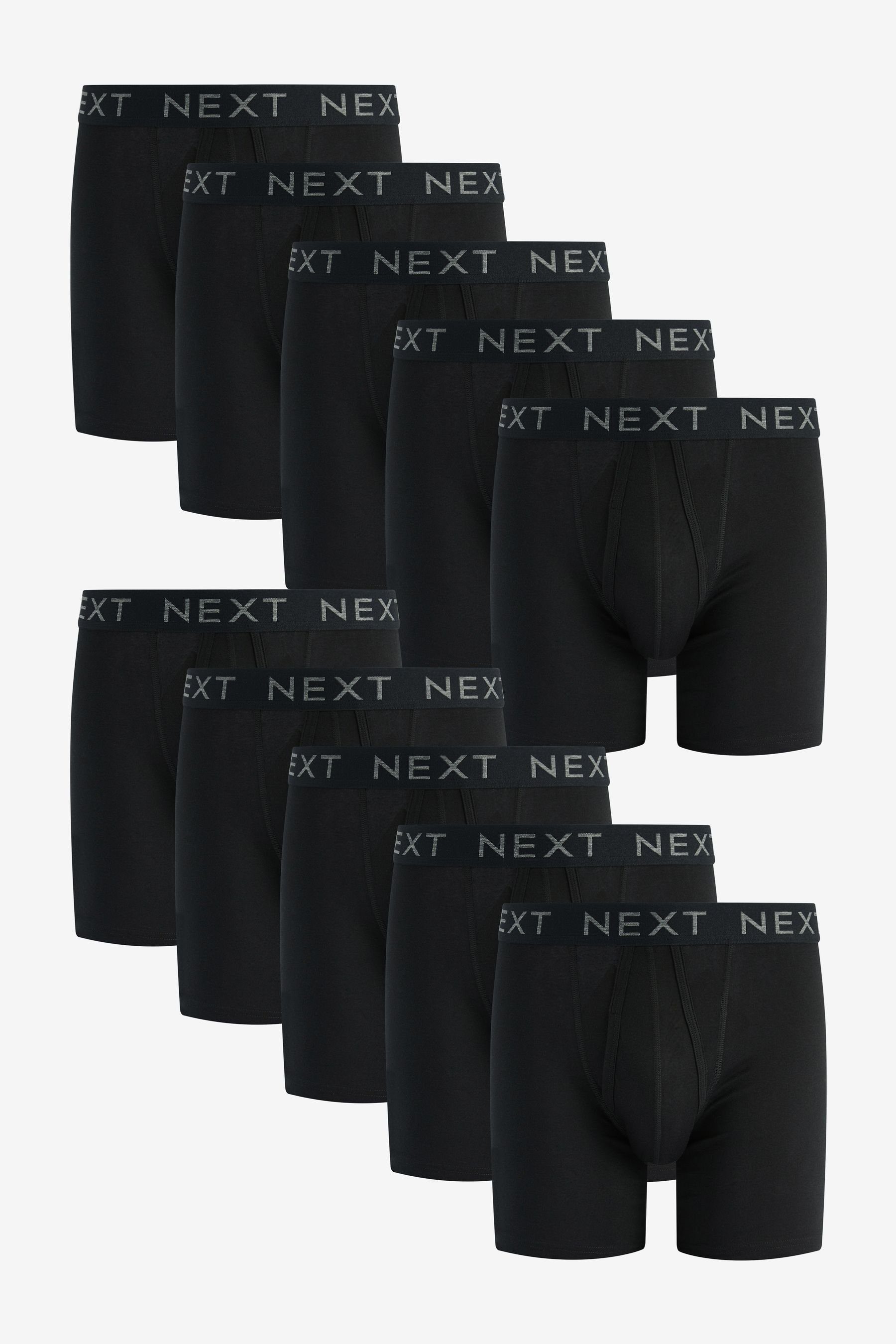 Next Hipster Unterhose, 10er-Pack (10-St) Black