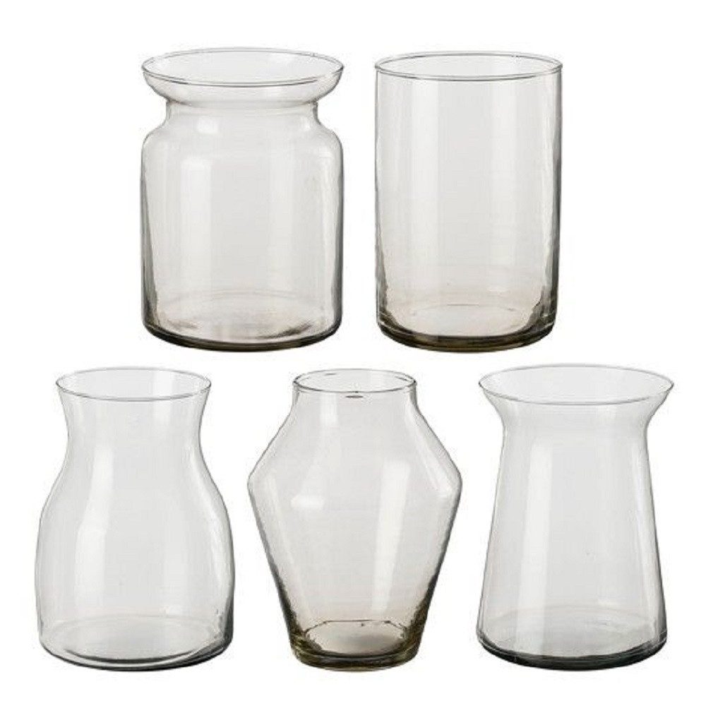edelman Dekovase MICA, 1 Stk. Glas Vase Nadine, sortiert 1206033 (1 St)