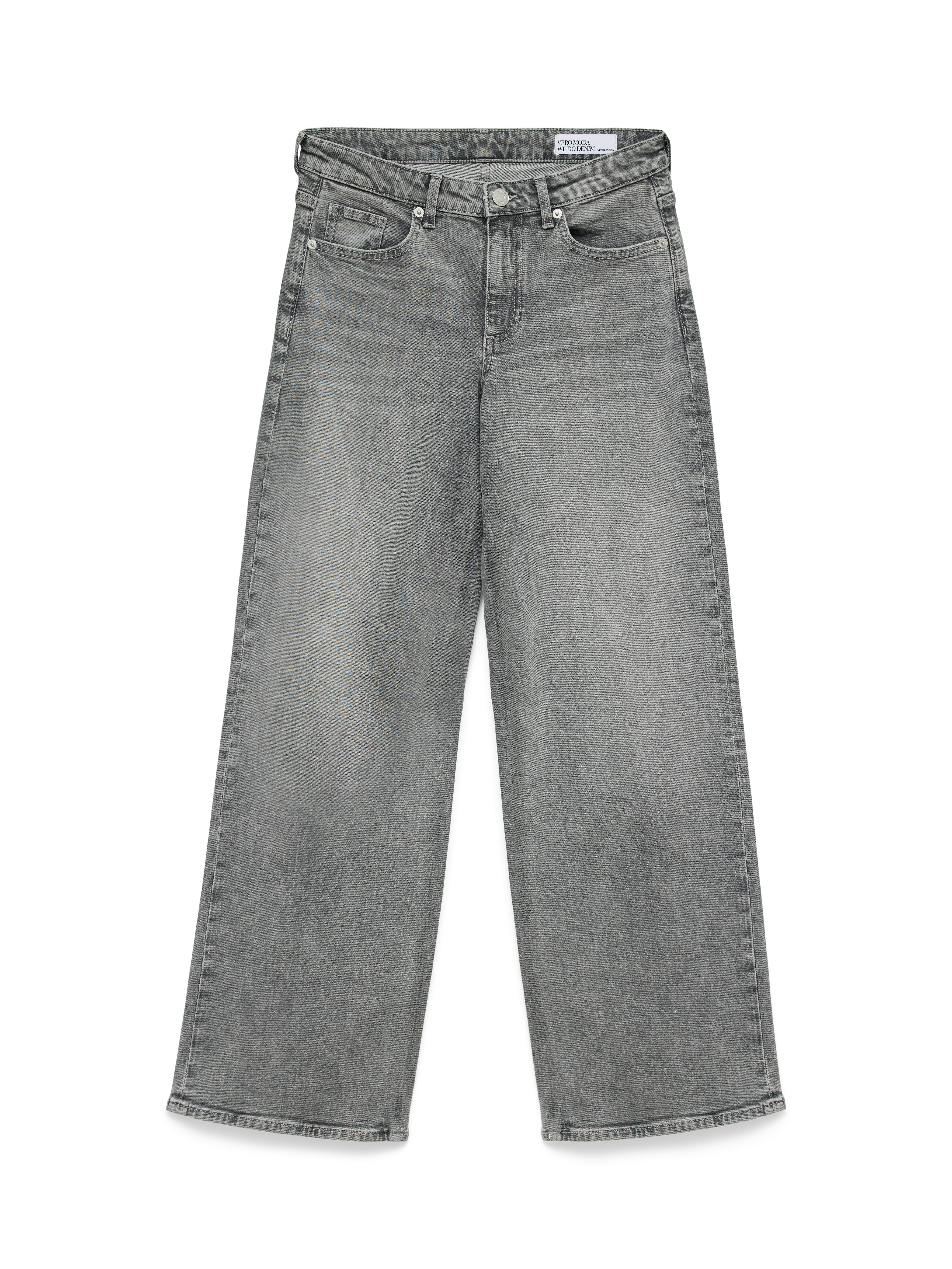 Vero Moda Weite Jeans VMSANDIE-STRETCH MR WIDE JNS RA269 NOOS Baumwollmischung, wide fit, mid rise