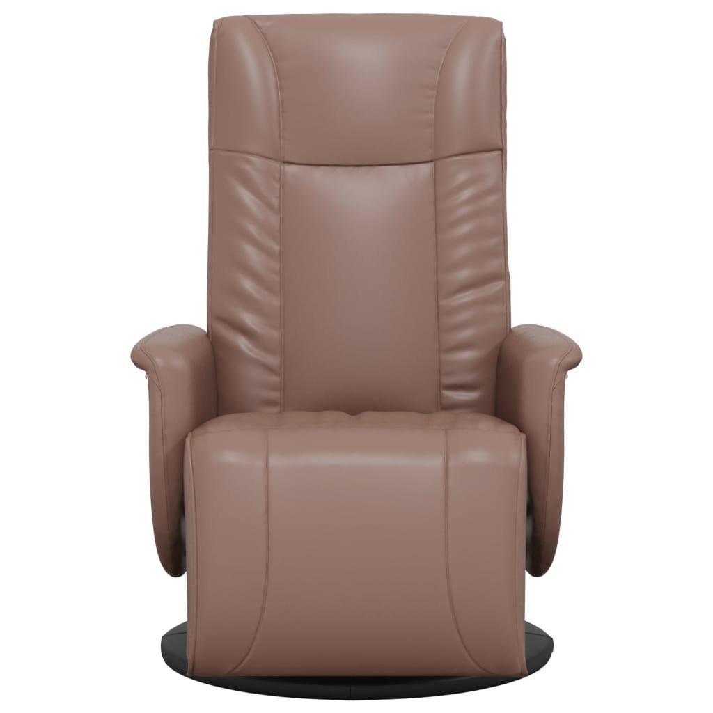 vidaXL Sessel Relaxsessel mit Fußteil Braun Kunstleder (1-St) günstig online kaufen