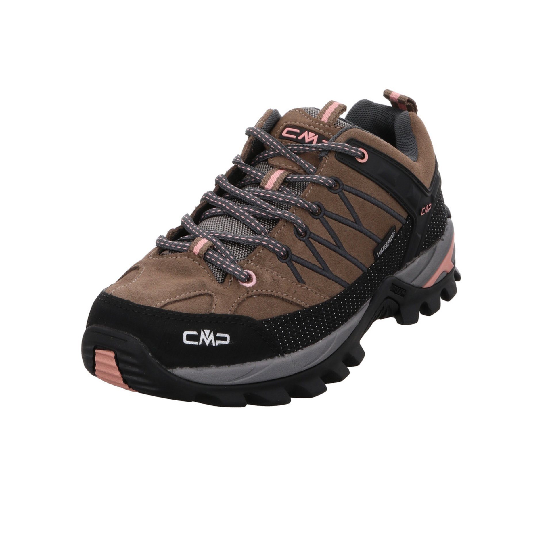 CMP Damen Schuhe Outdoor Rigel Low Outdoorschuh Outdoorschuh Leder-/Textilkombination CENERE