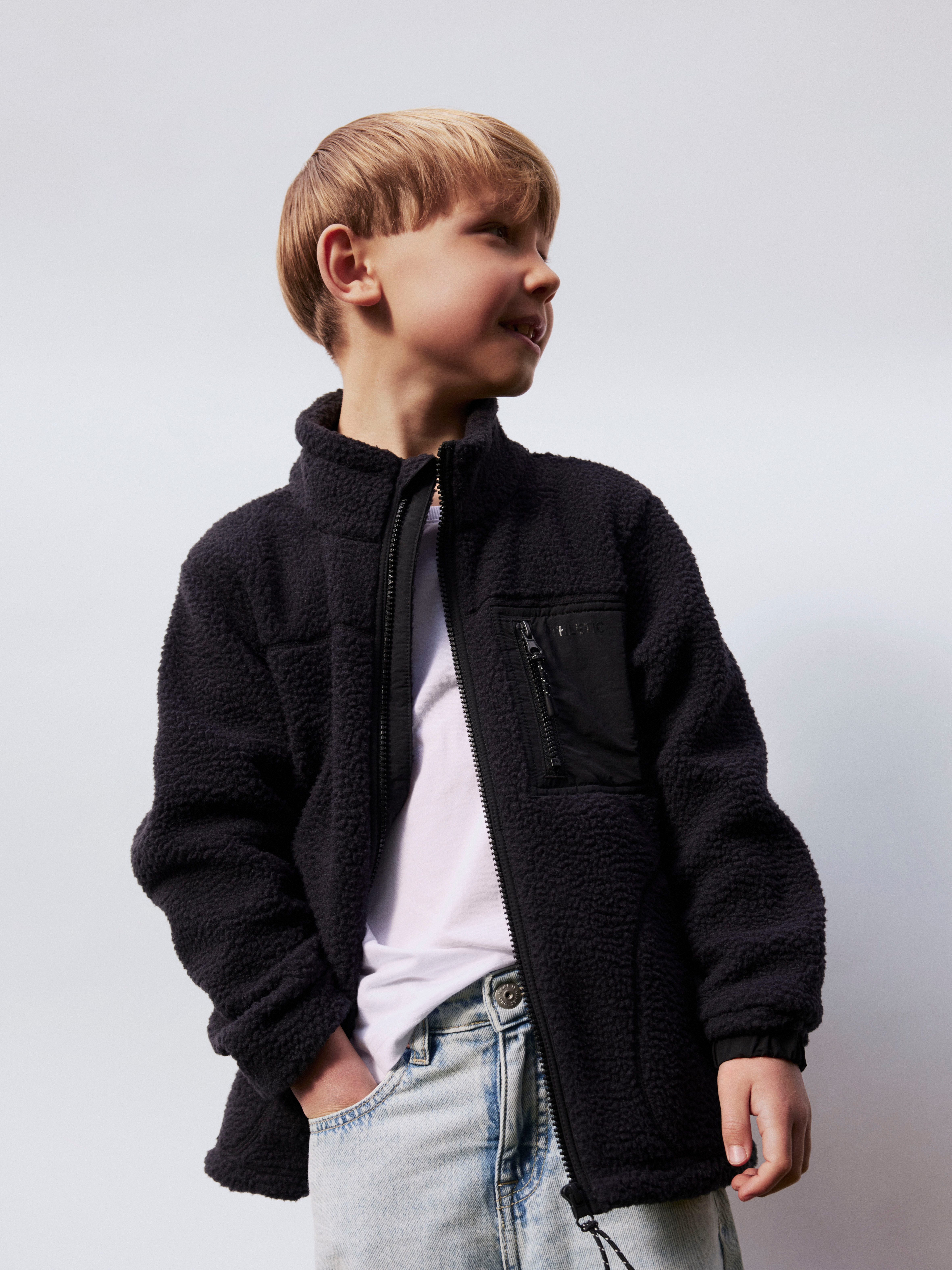 Name It Fleecejacke NKMMILLER SHERPA JACKET