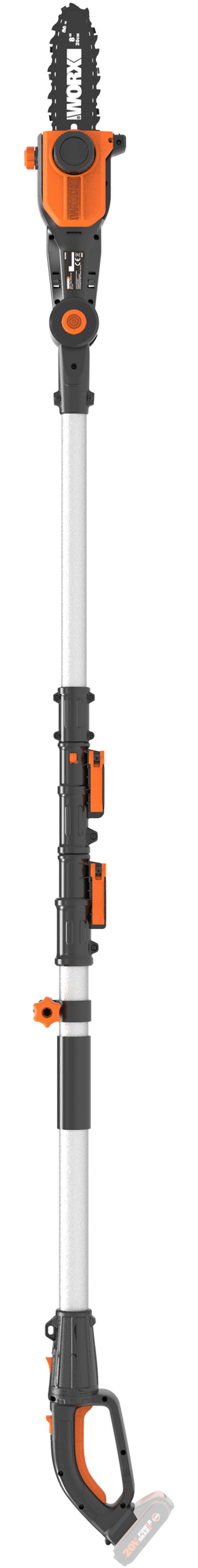 Worx Akku-Hochentaster WG349E.9, 20 cm Schwertlänge, ohne Akku und Ladegerät – Bild 5 von 5