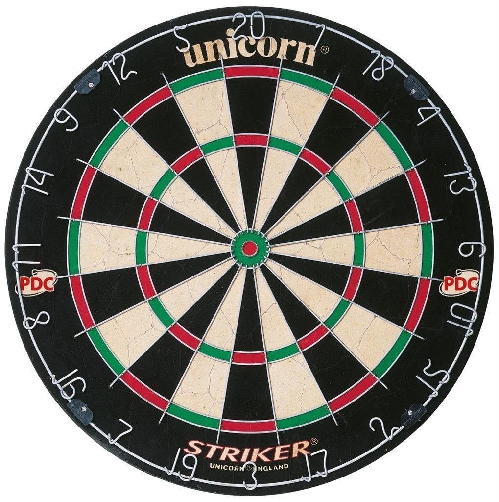 unicorn Dartscheibe Striker Bristle Board, Dartboard Dart Board Scheibe Darts