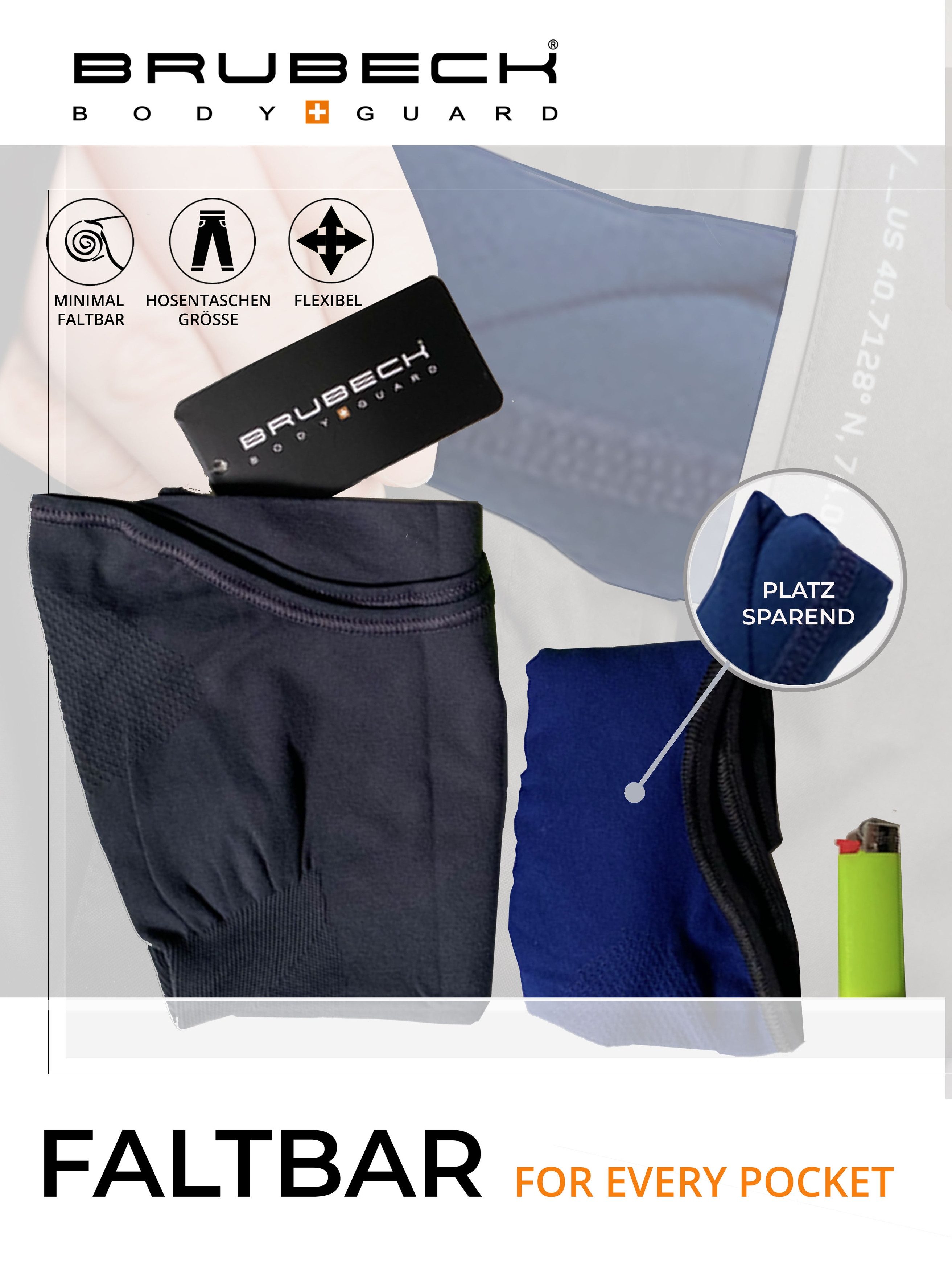 BRUBECK Sturmhaube Merino Skimaske für natürliche Wärme und Klimaausgleich Schwarz L/XL atmungsaktiv, schnelltrocknend, windabweisend