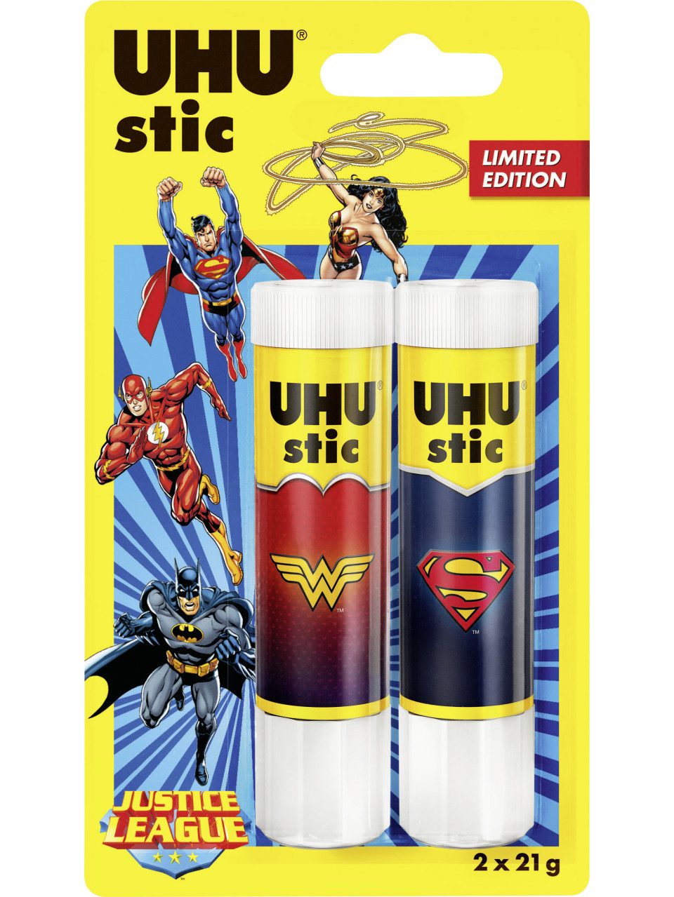 UHU Klebstoff UHU stic Pastell 2 x 21 g