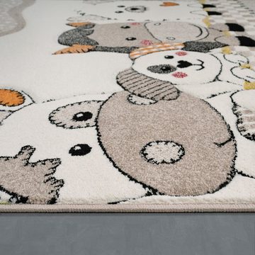 Kinderteppich Kinder Teppich Bauernhof Design Lustige Tiere, TT Home, Läufer, Höhe: 16 mm