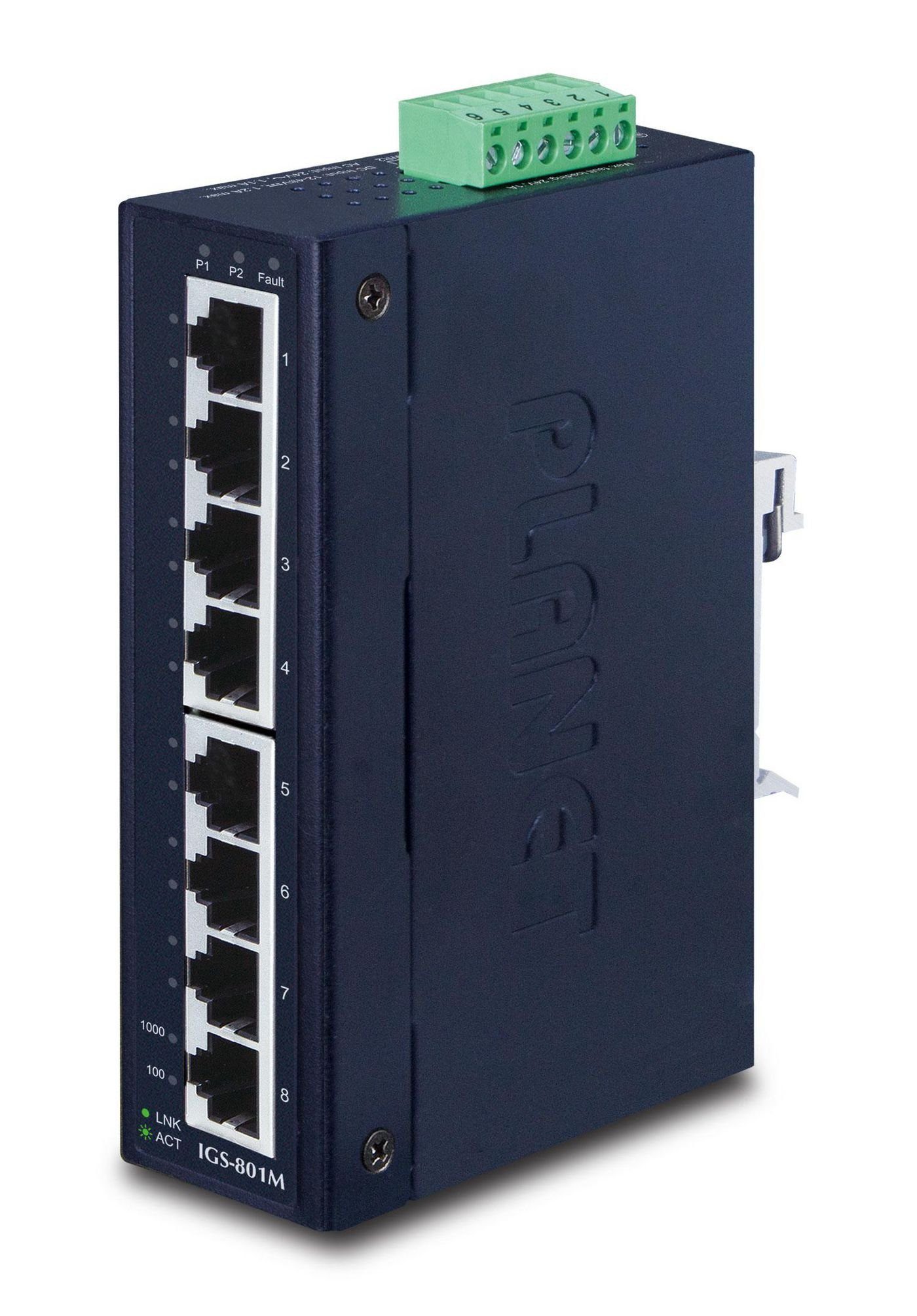 IGS801M Managed Industrial 8Port Gigabit Switch
