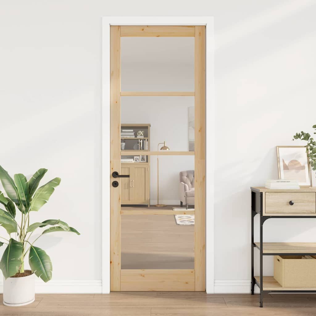 vidaXL Haustür Innentür mit Glas ORKDAL günstig online kaufen