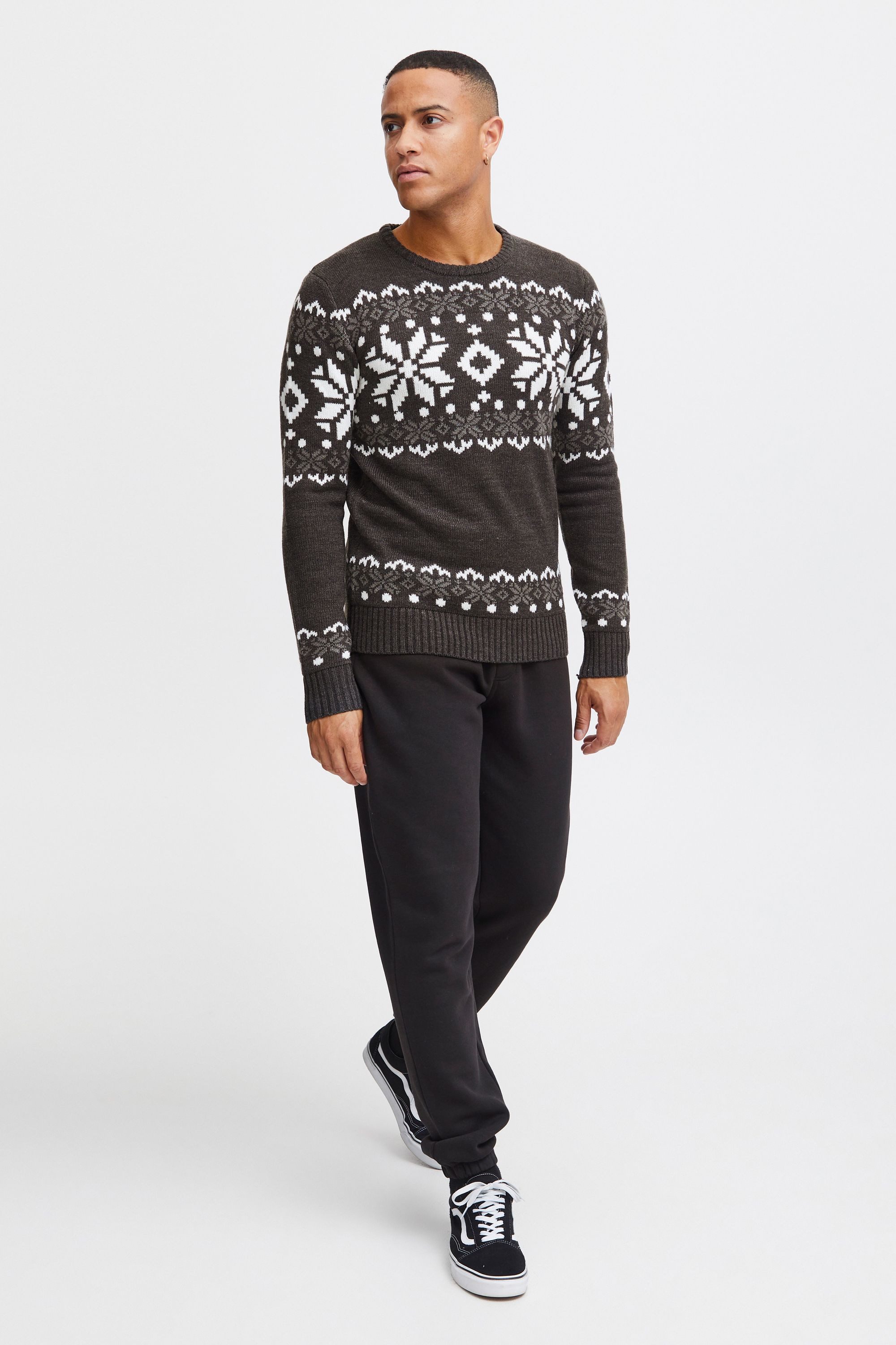 !Solid Strickpullover SDNorwig Strickpullover im Norweger-Look günstig online kaufen