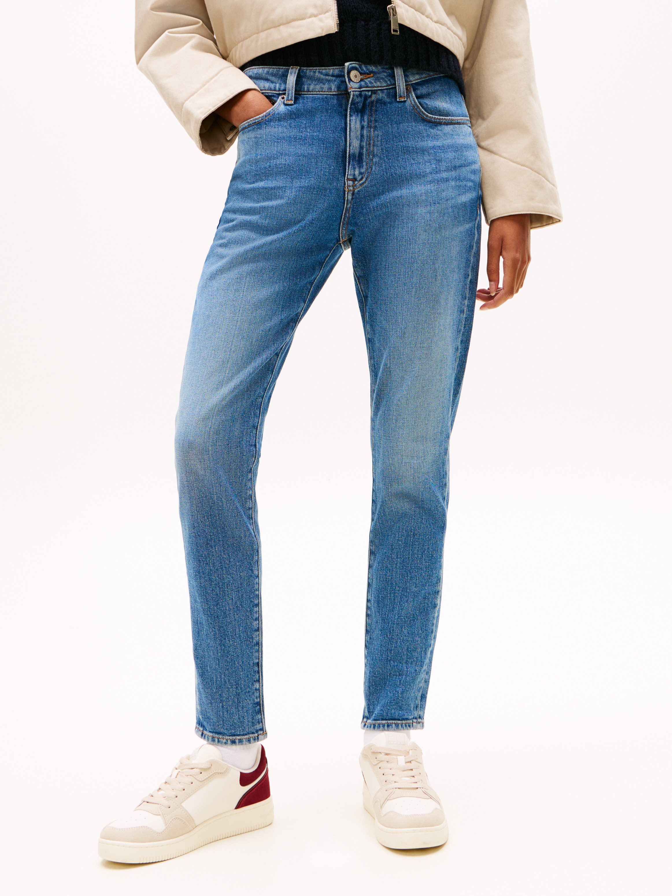 Tommy Jeans Slim-fit-Jeans TJLUCY MR SLIM günstig online kaufen