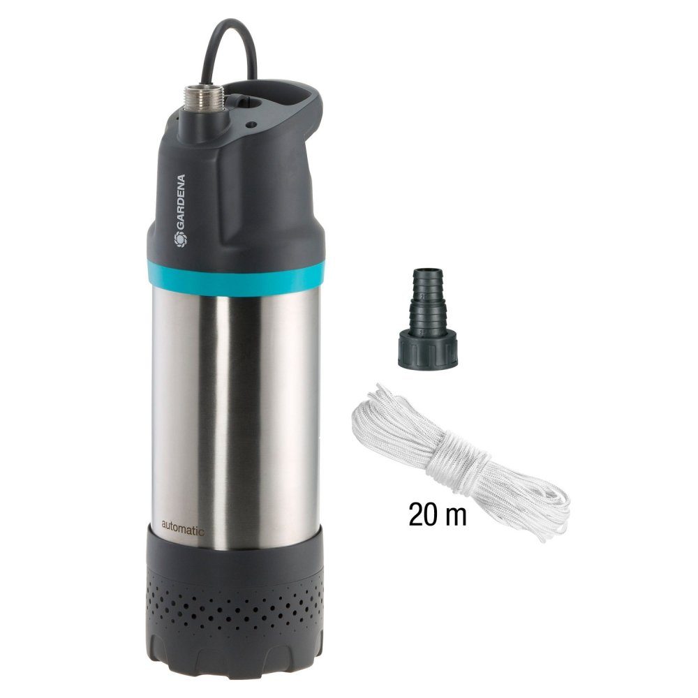 GARDENA Tauchpumpe 5900/4 Inox automatic - Tauchpumpe - schwarz/silber