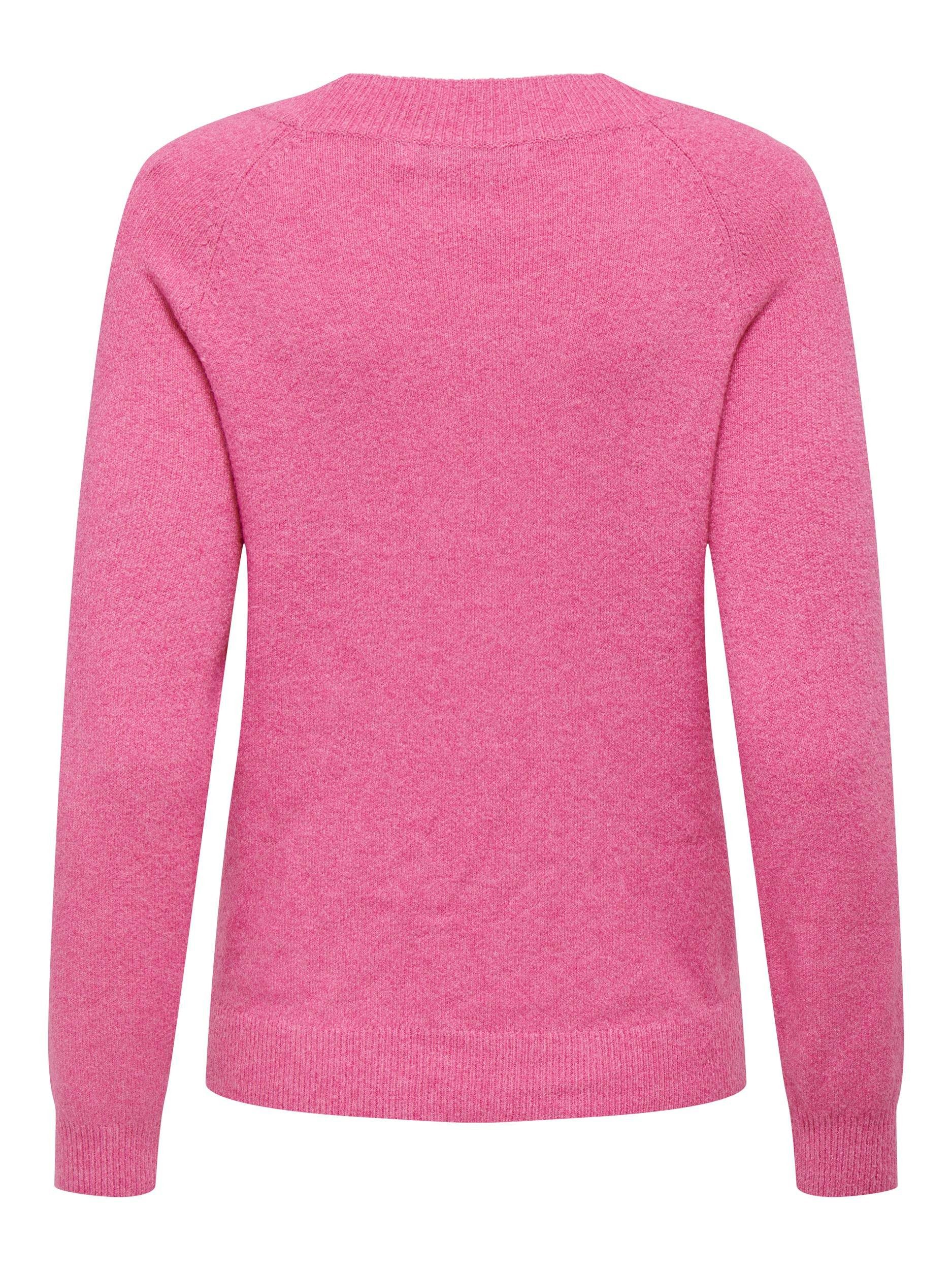 Azalea KNT NOOS PULLOVER ONLY Strickpullover Pink ONLRICA L/S LIFE