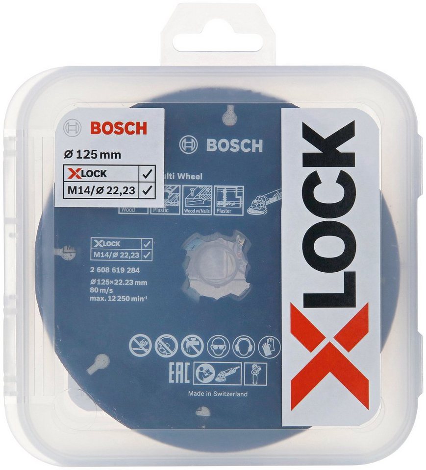 Bosch Professional Trennscheibe X-LOCK, (5-tlg)