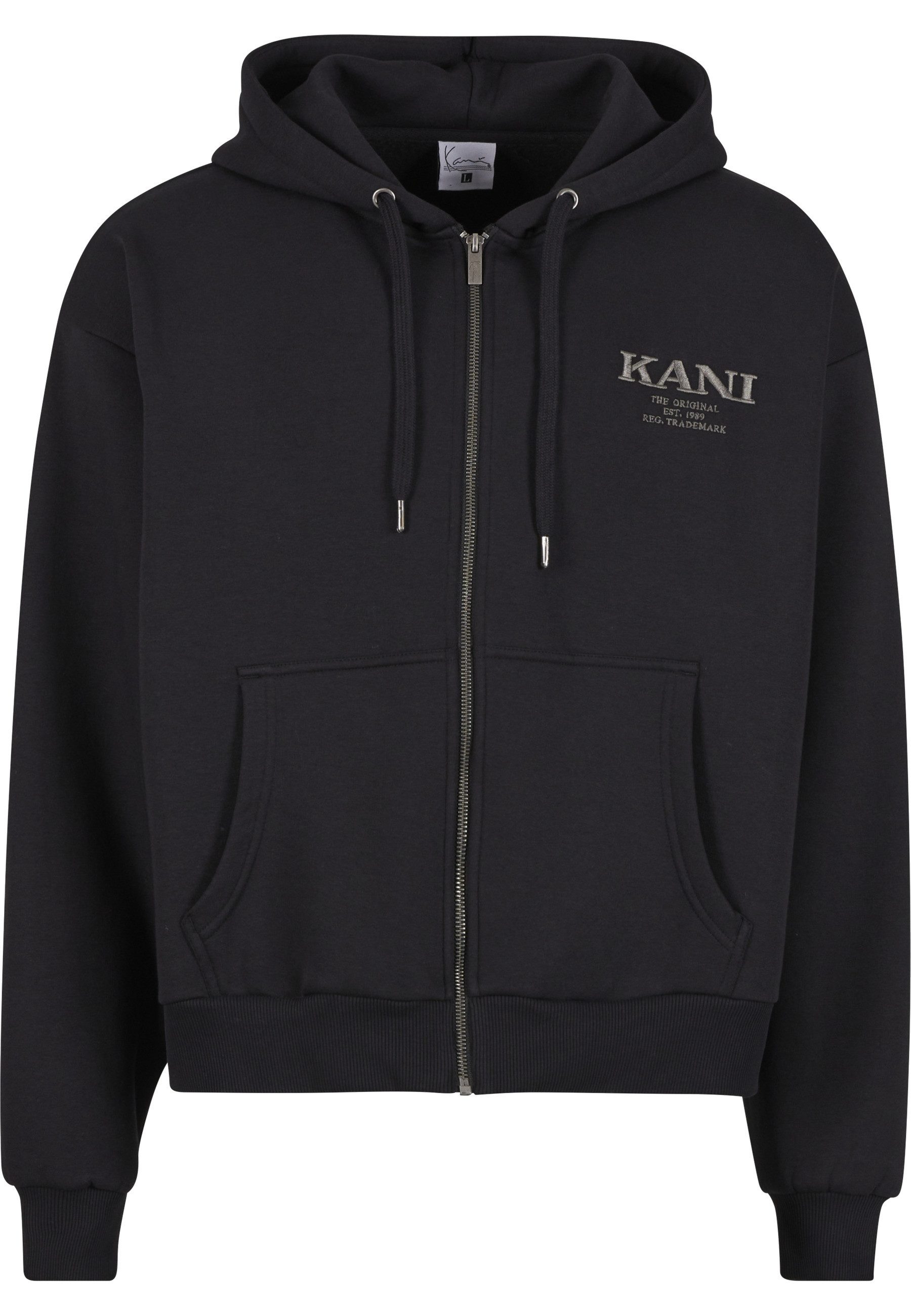 Karl Kani Kapuzenpullover Karl Kani Karl Kani Retro Rhinestone Boxy Full Zip Hoodie (1-tlg)