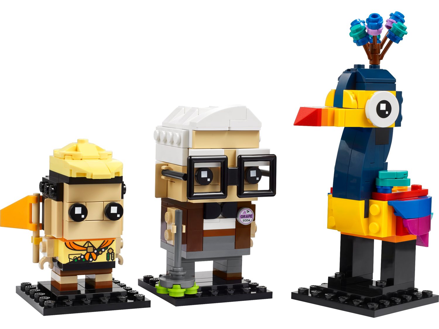 LEGO® BrickHeadz 40752 Carl, Russell und Kevin Spielbausteine, (Set, 308 St günstig online kaufen