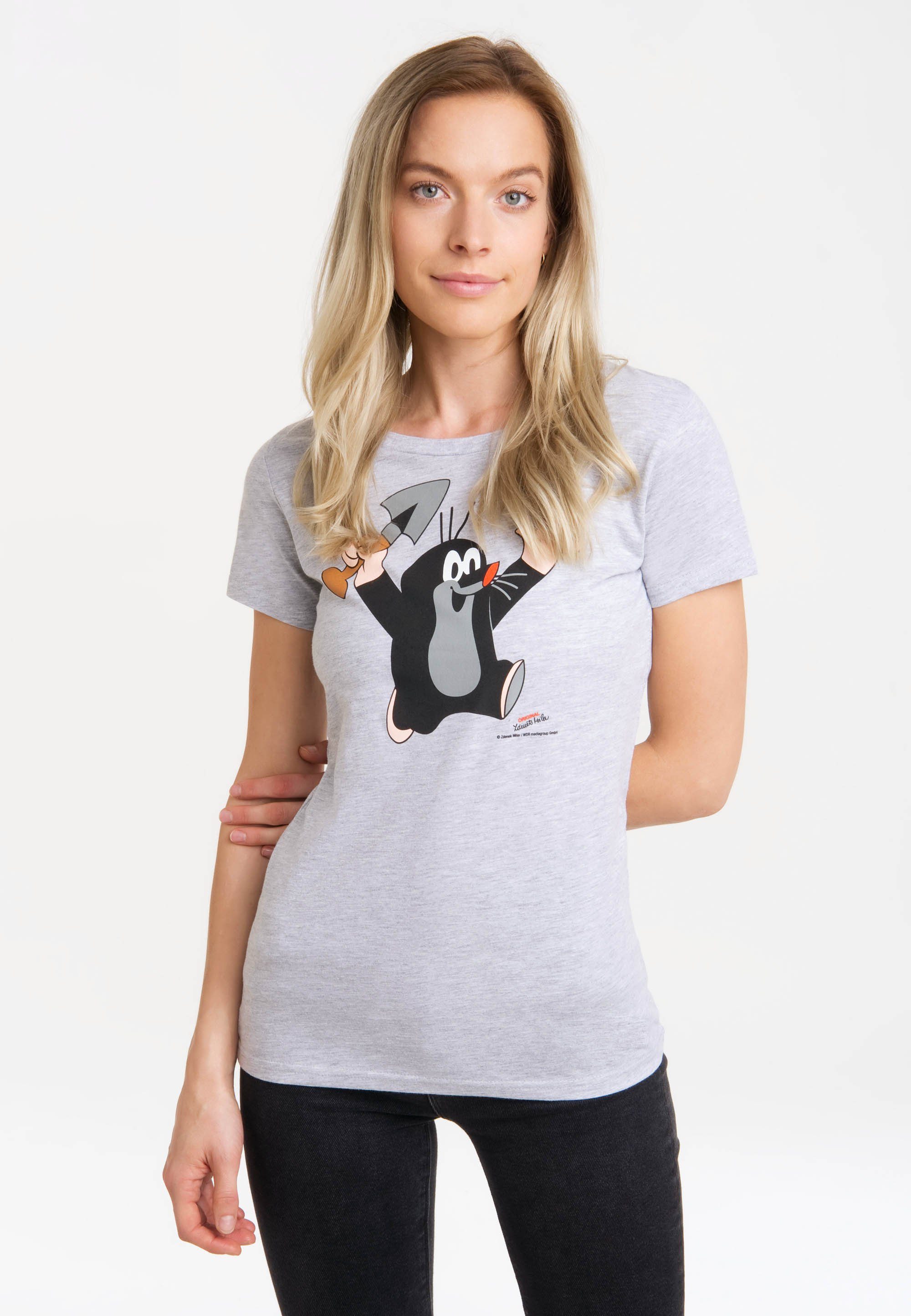 LOGOSHIRT T-Shirt Der kleine Maulwurf mit lizenziertem Originaldesign | T-Shirts