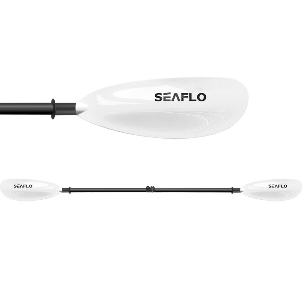 SEAFLO Doppelpaddel aus Carbon, sehr leicht, 220-230cm verstellbar Kajakpaddel