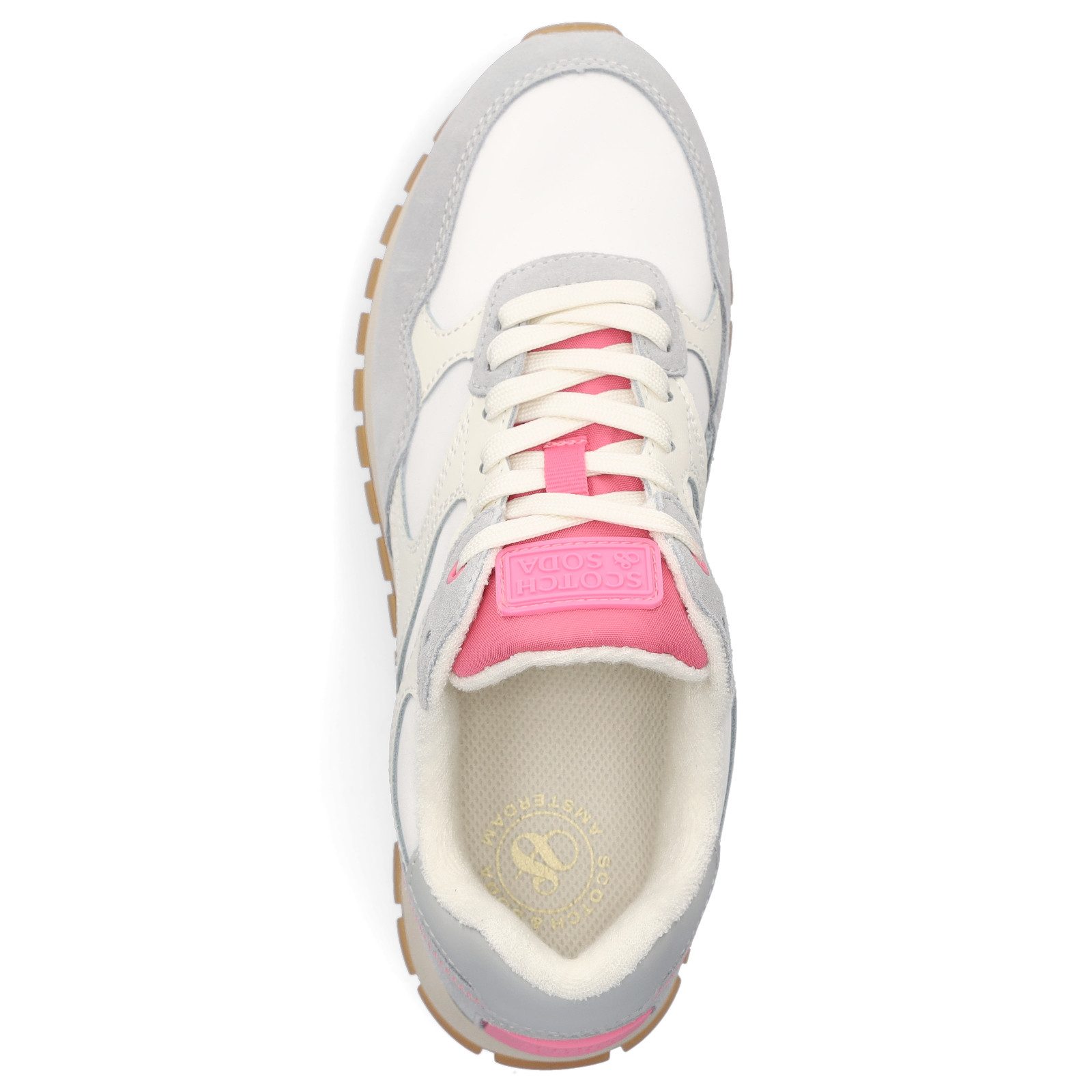 Scotch & Soda Scotch & Soda Damen Sneaker Inez grau pink Sneaker