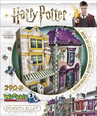 JH-Products Puzzle Madam Malkin's Anzüge & Florean Fortescue's Eissalon - Harry..., 290 Puzzleteile