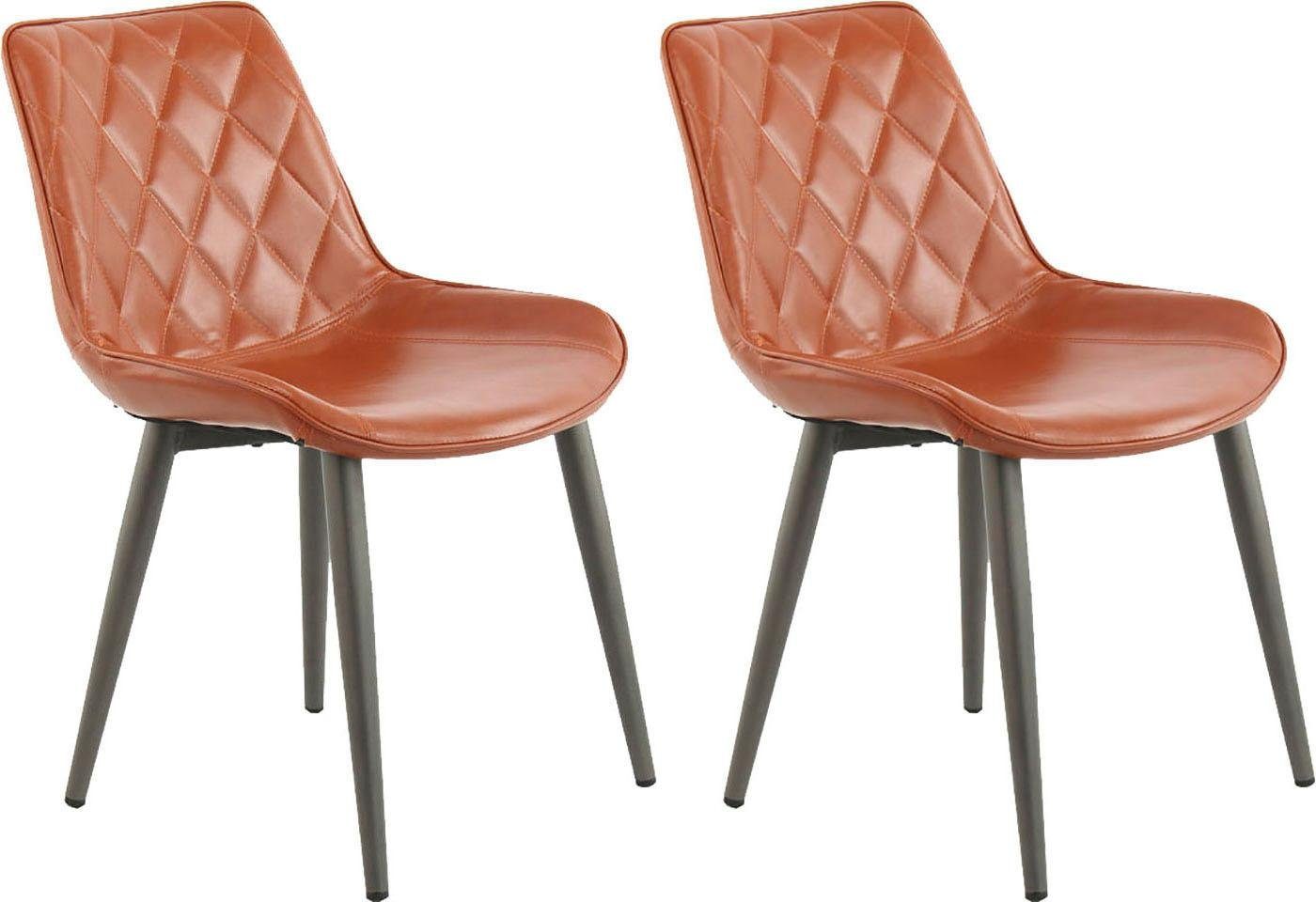 Kayoom Stuhl Cecil 110 2er-Set,moderne Farben,Rückenlehne günstig online kaufen