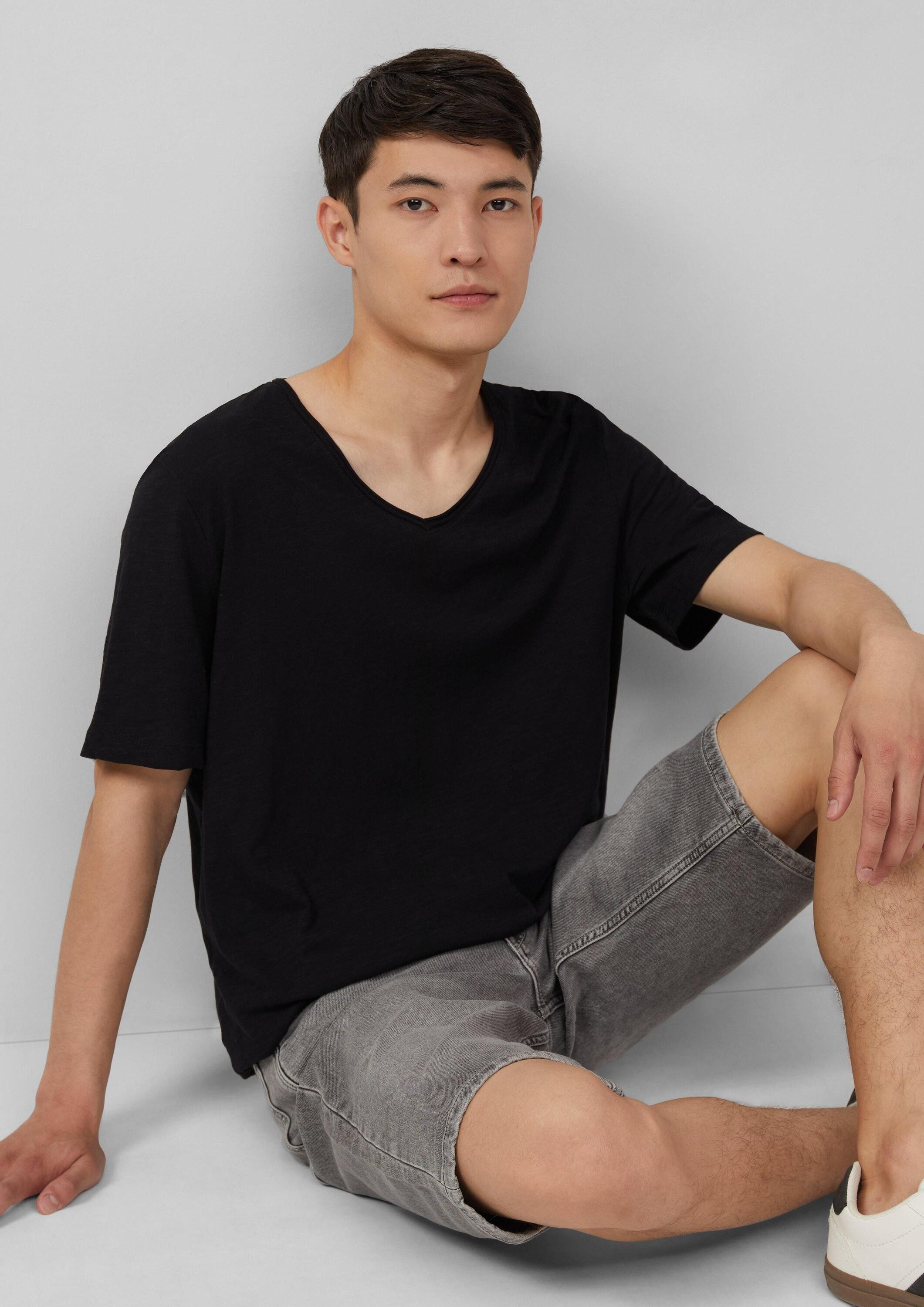 s.Oliver Kurzarmshirt T-Shirt (1-tlg) günstig online kaufen