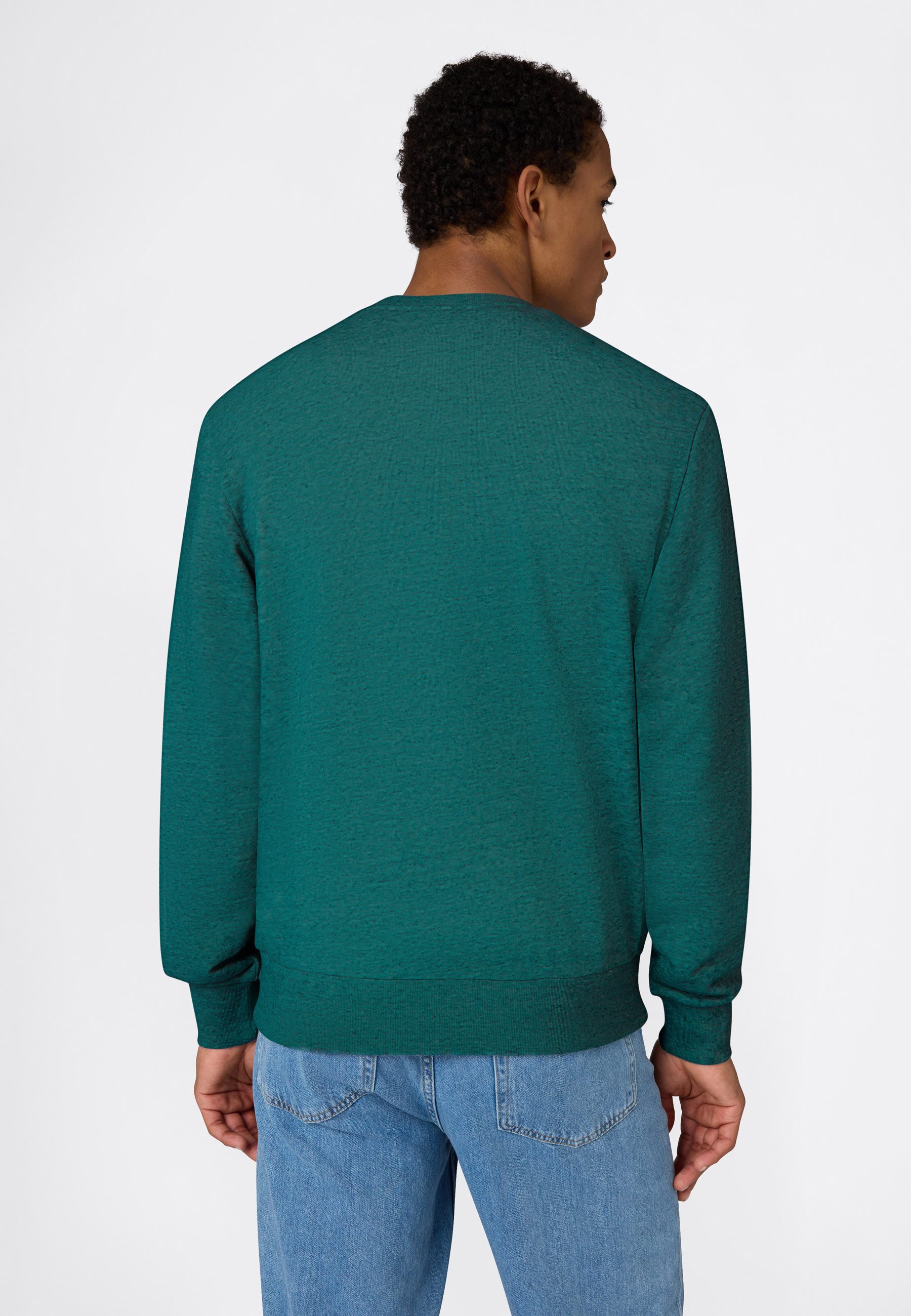 Champion Sweatshirt Graphic Terry Crewneck Sweatshirt mit Rundhalsausschnitt, ohne Verschluss, aus Baumwolle und Polyester